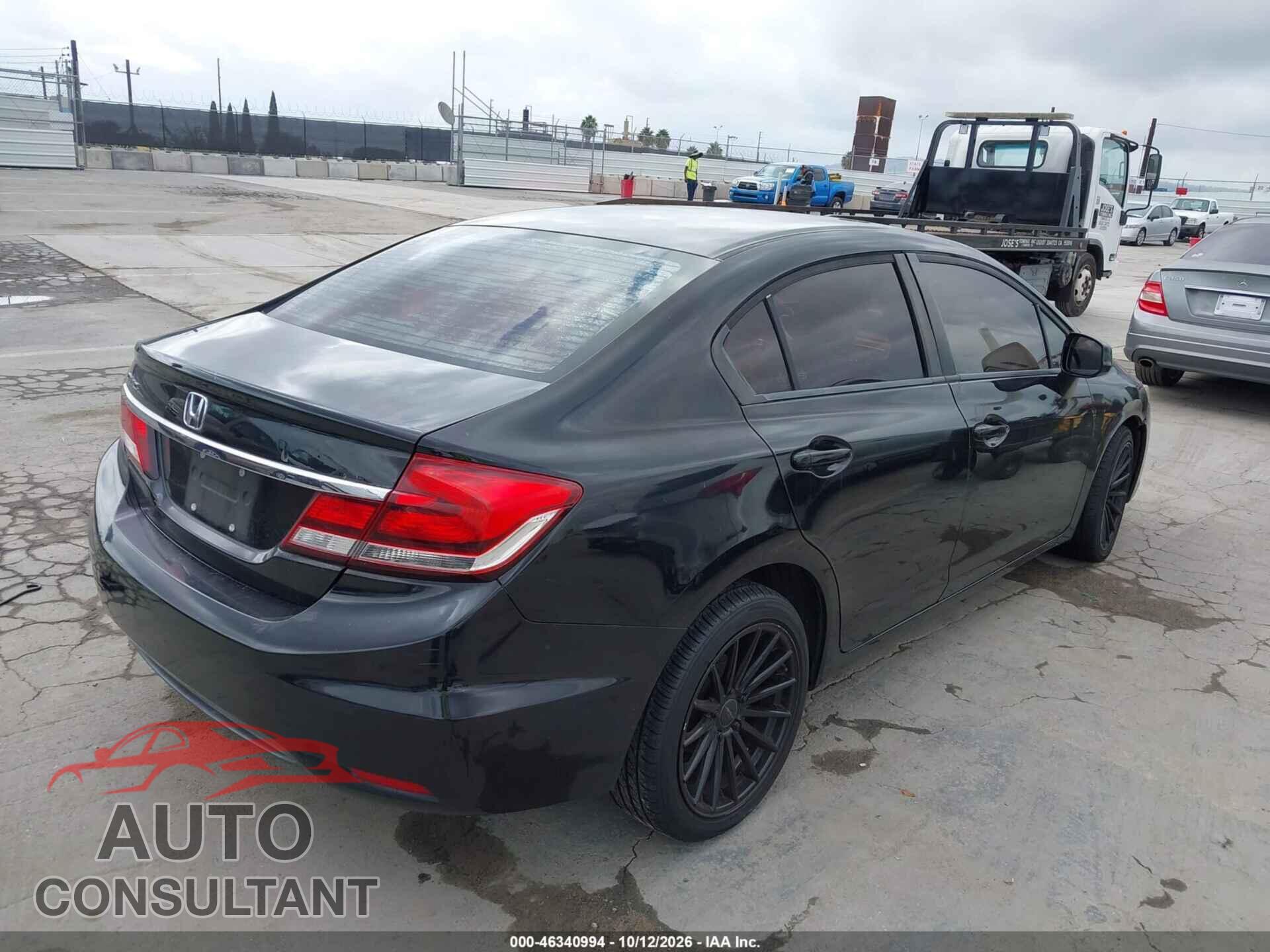 HONDA CIVIC 2013 - 19XFB2F59DE268531