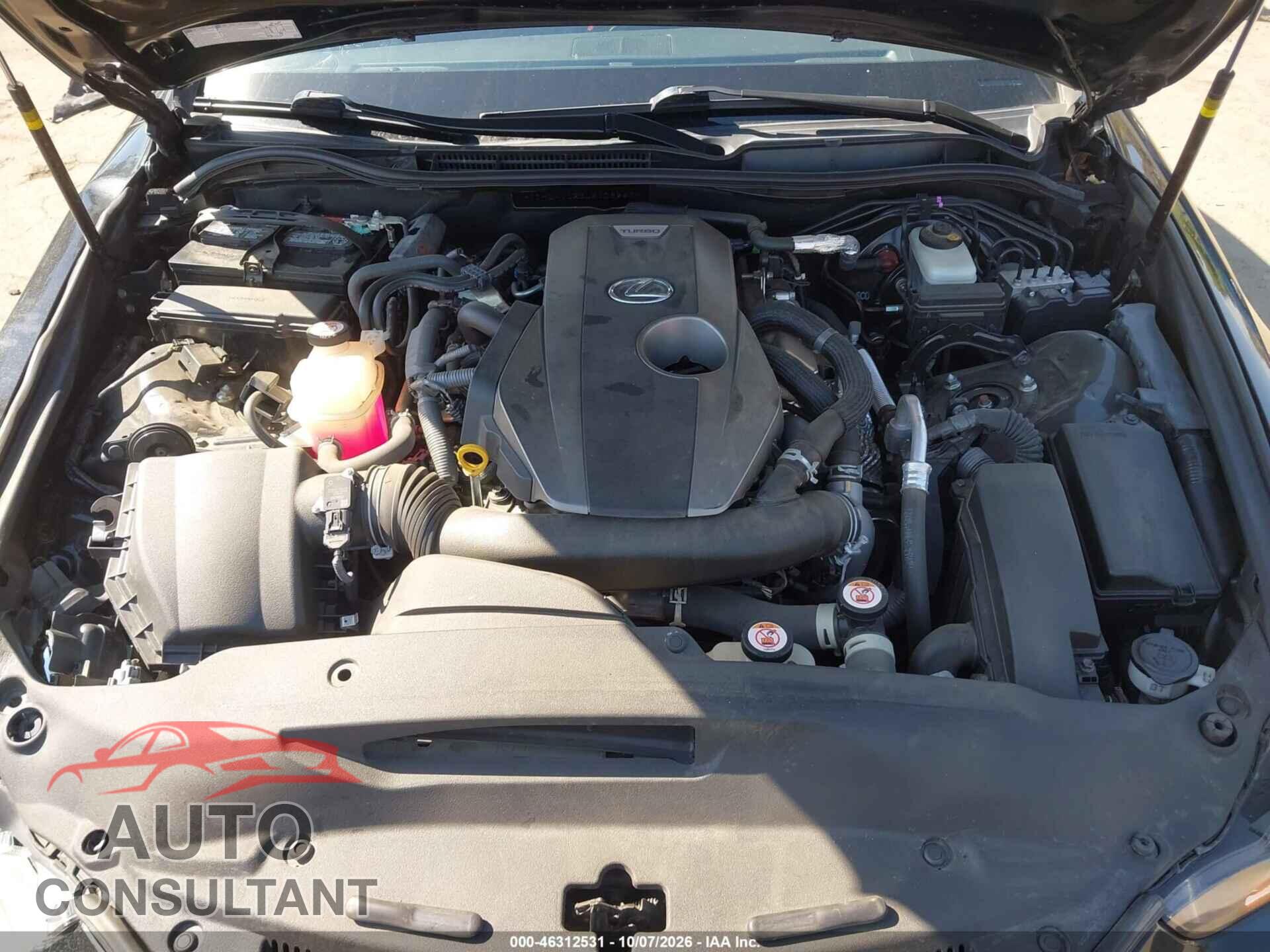 LEXUS IS 300 2020 - JTHDA1D23L5108263