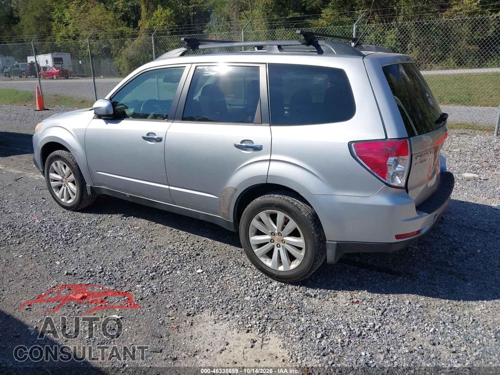 SUBARU FORESTER 2012 - JF2SHADC8CH441071