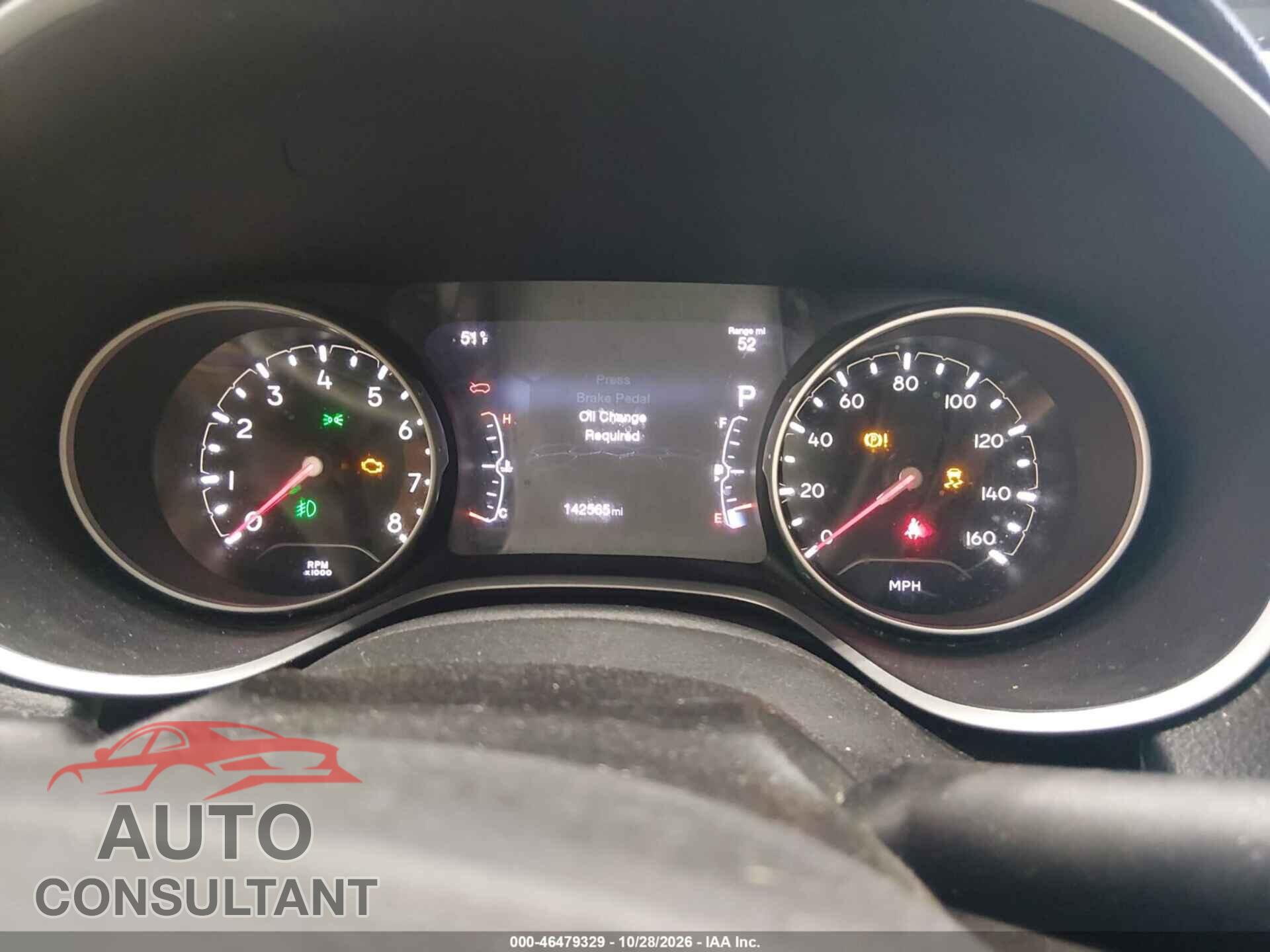 JEEP NEW COMPASS 2017 - 3C4NJDCB9HT616852