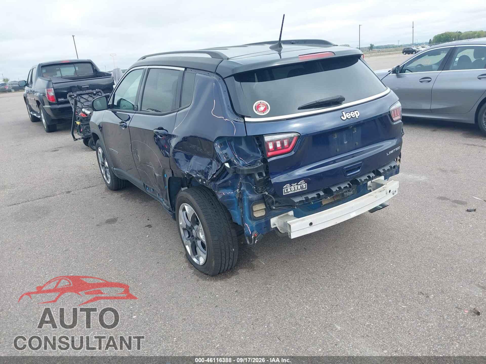 JEEP COMPASS 2019 - 3C4NJDCB3KT695295
