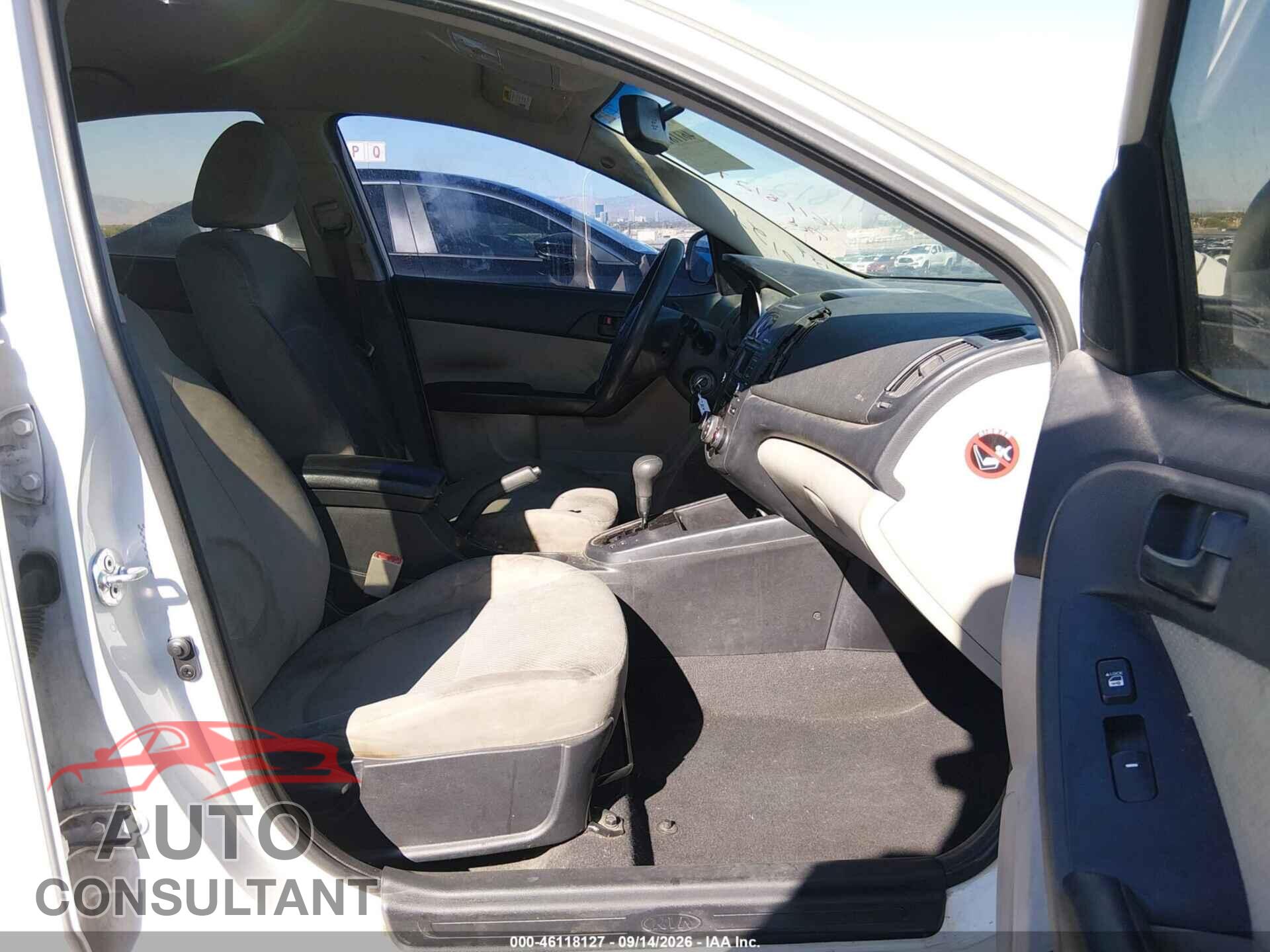 KIA FORTE 2010 - KNAFU4A24A5232365