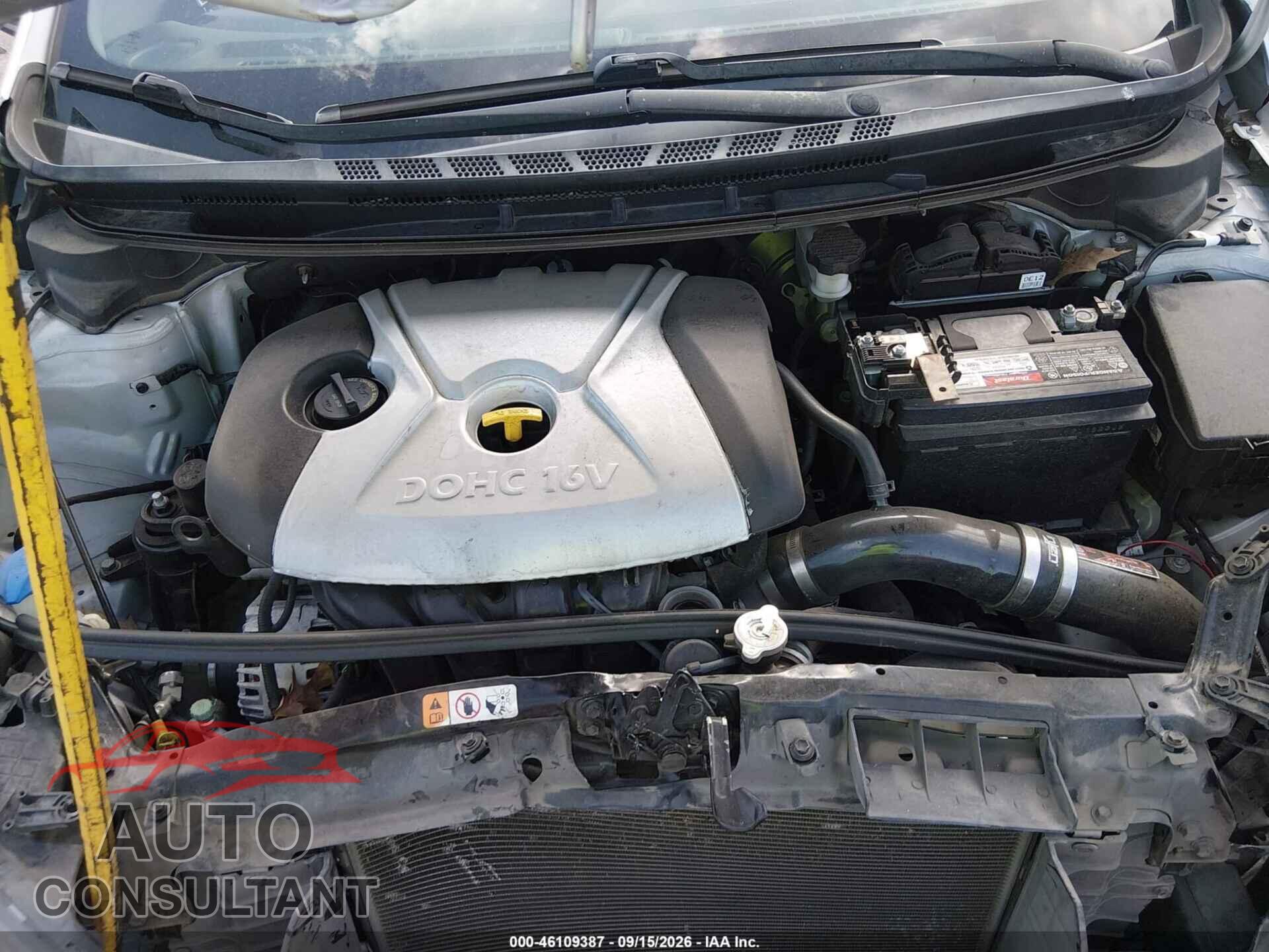 KIA FORTE 2015 - KNAFX4A67F5315032
