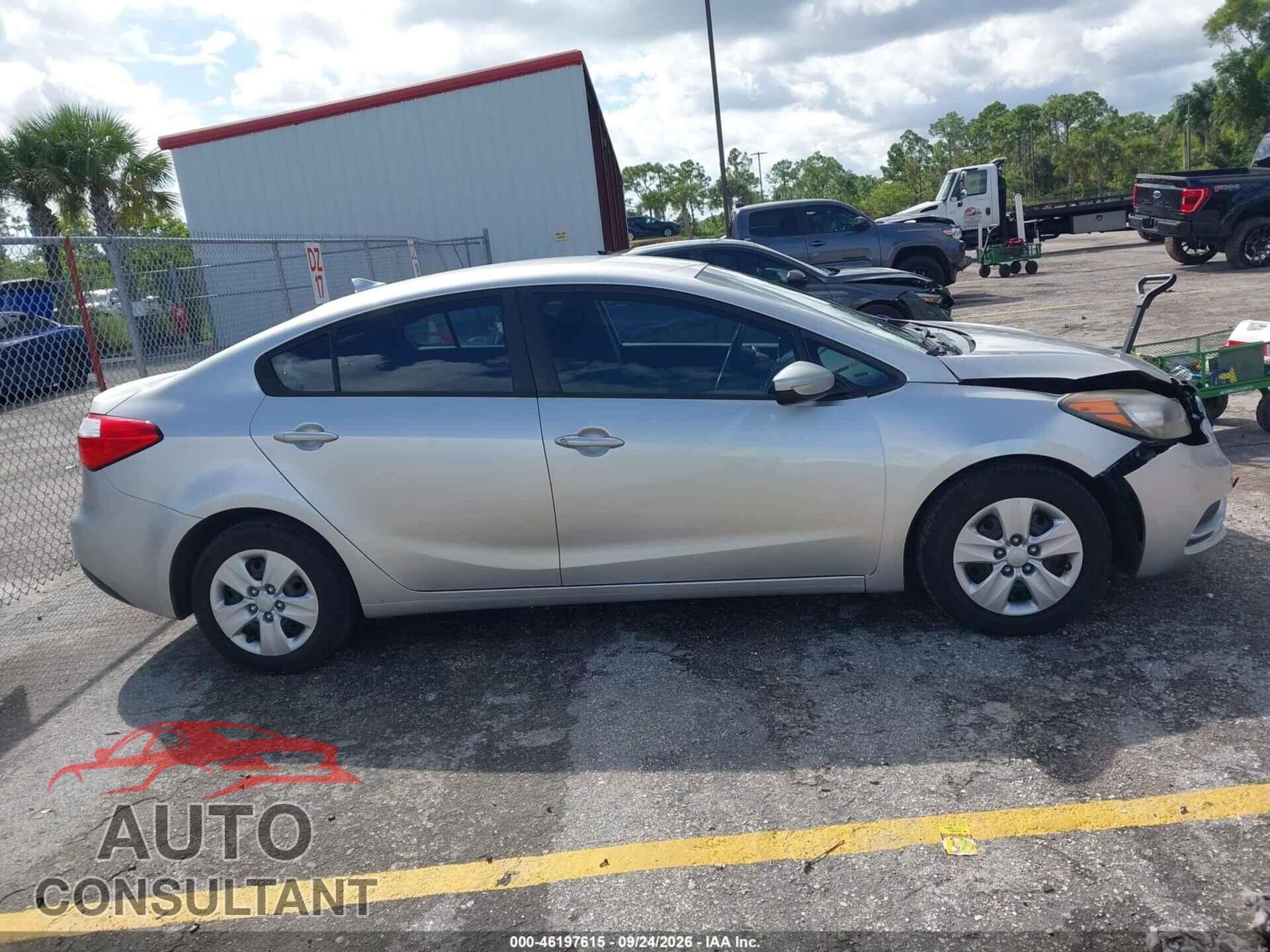 KIA FORTE 2014 - KNAFK4A65E5148621
