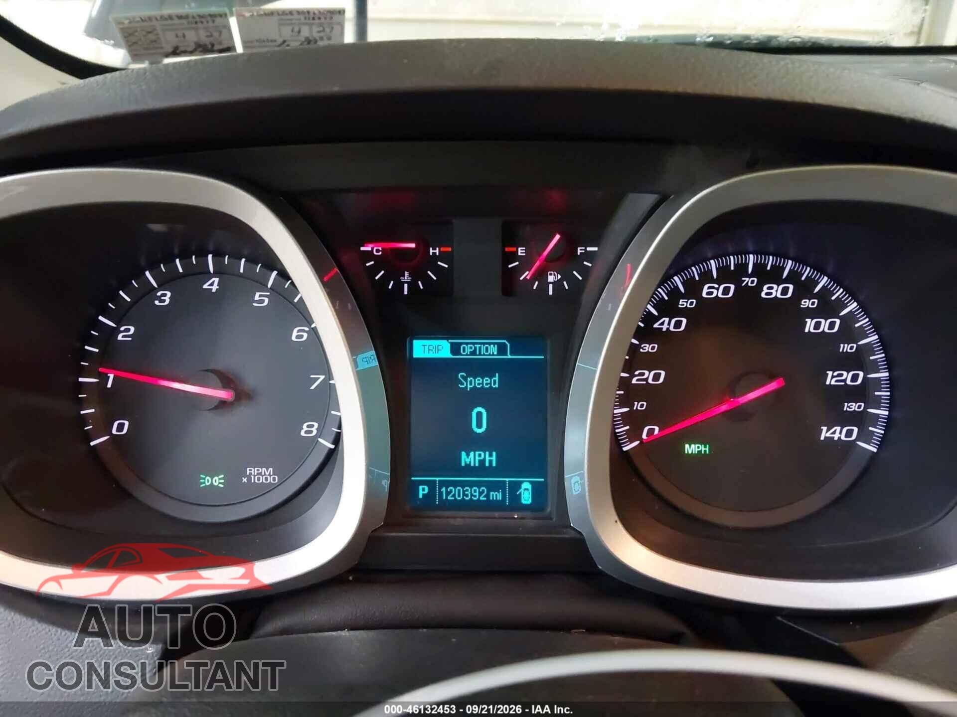CHEVROLET EQUINOX 2015 - 2GNFLGE30F6309097