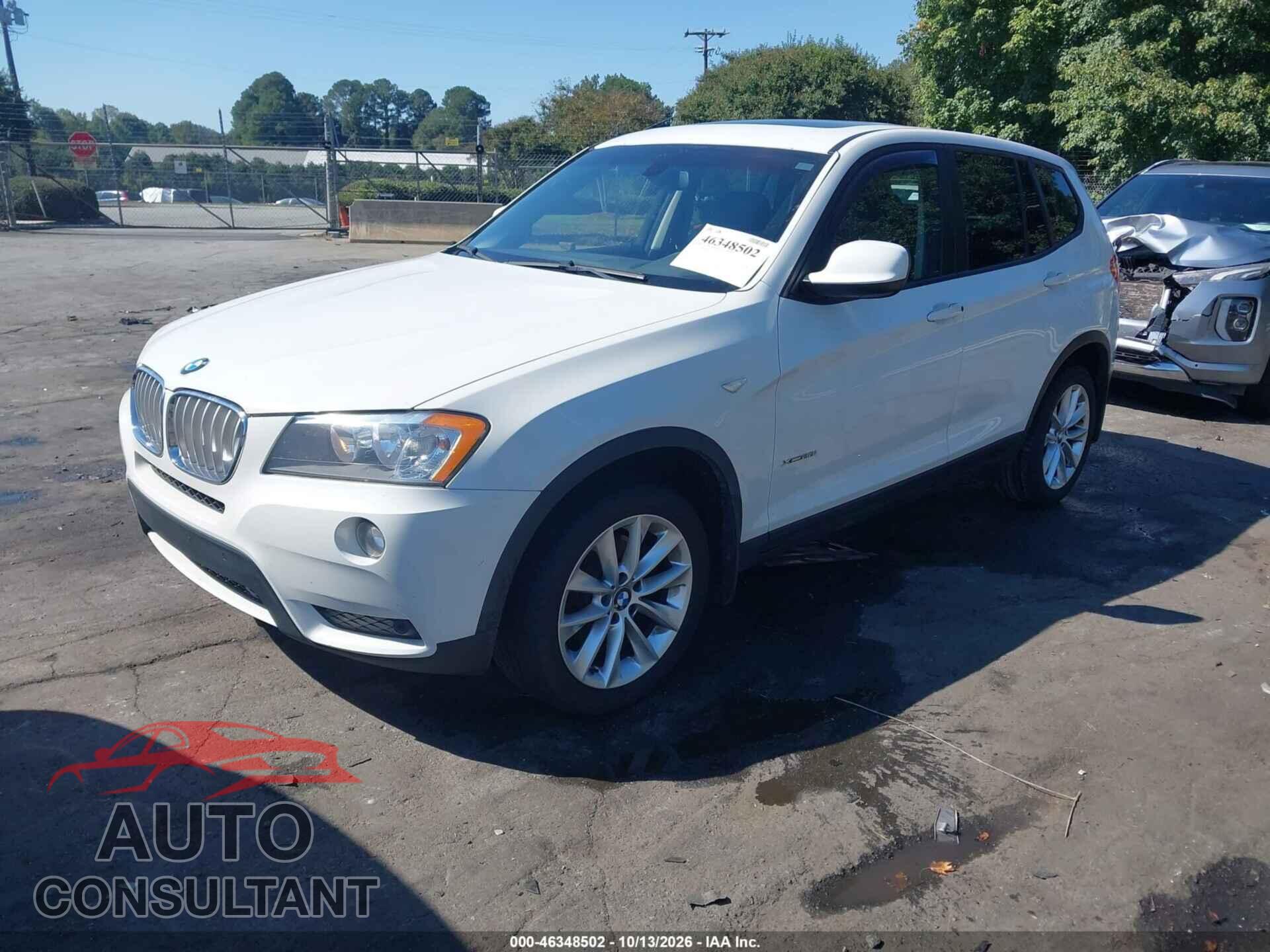 BMW X3 2013 - 5UXWX9C58D0A22112