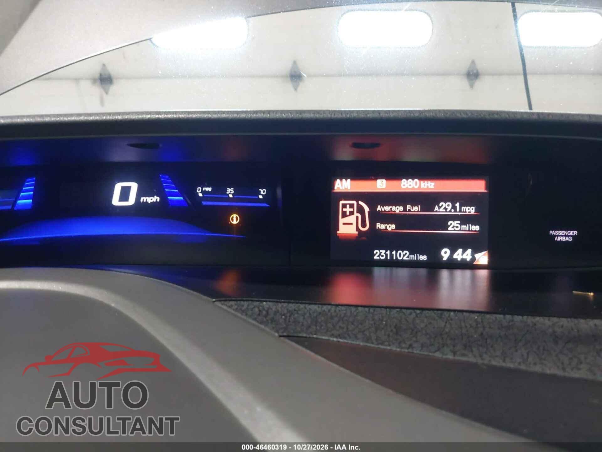 HONDA CIVIC 2012 - 2HGFB2F54CH516382