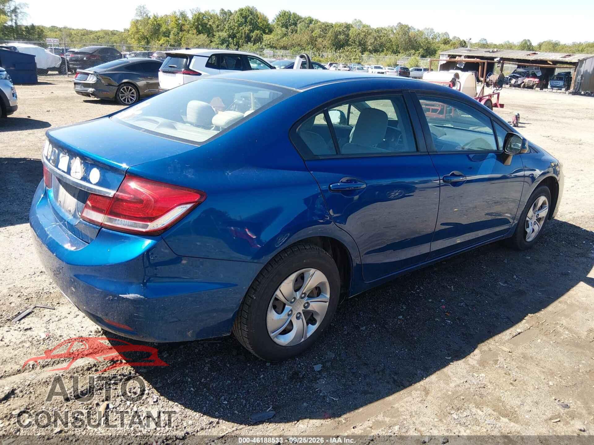 HONDA CIVIC 2013 - 2HGFB2F54DH577331