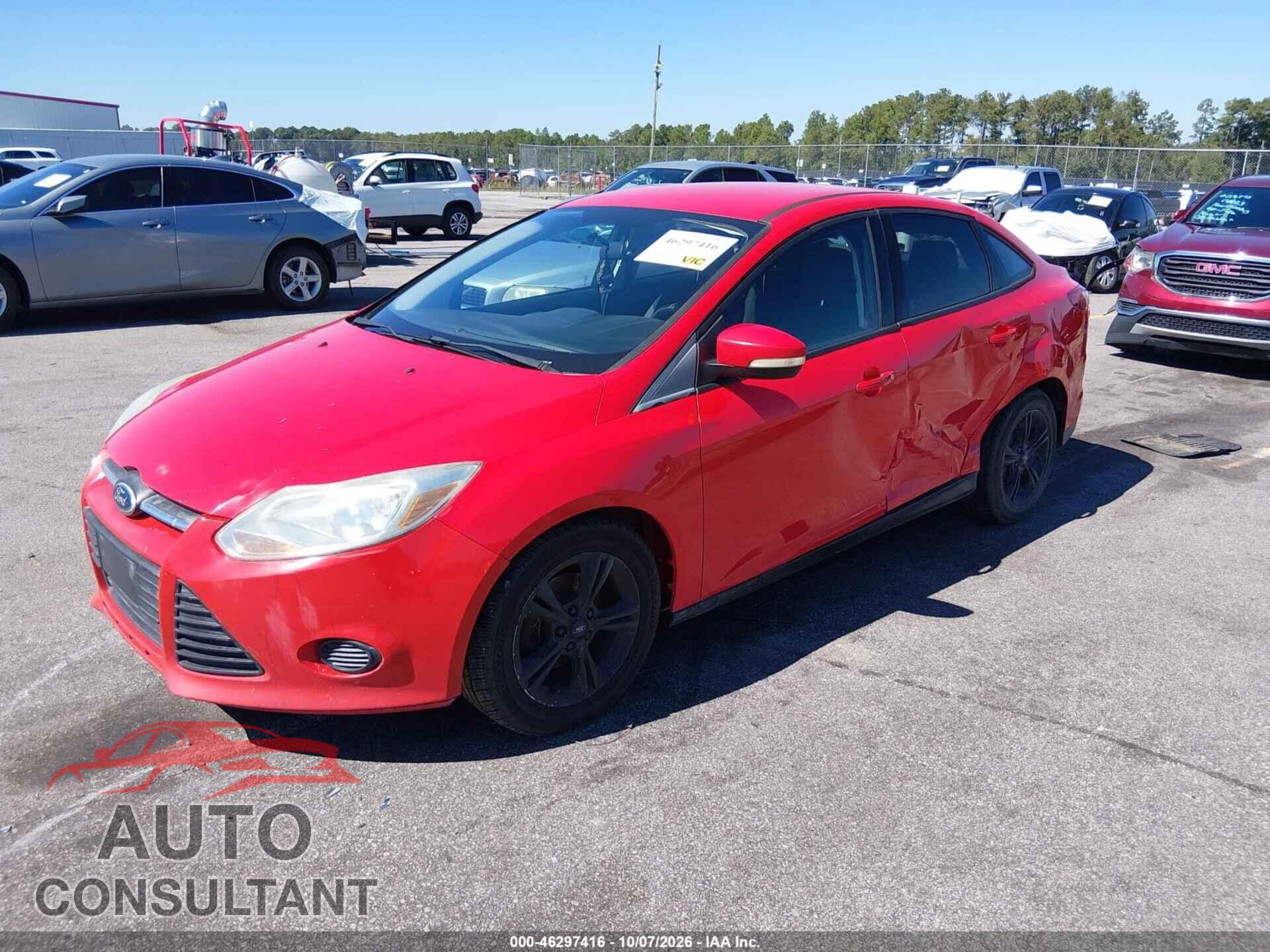 FORD FOCUS 2013 - 1FADP3F28DL343219