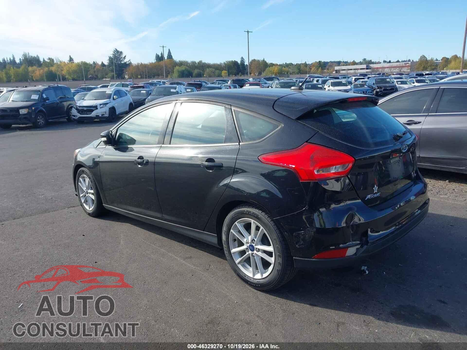 FORD FOCUS 2017 - 1FADP3K23HL344466