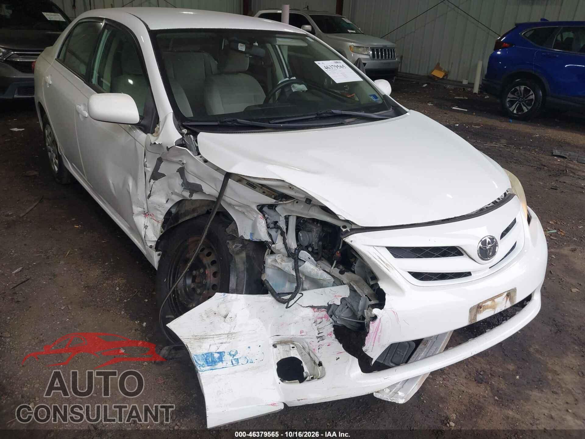 TOYOTA COROLLA 2011 - JTDBU4EEXBJ096984