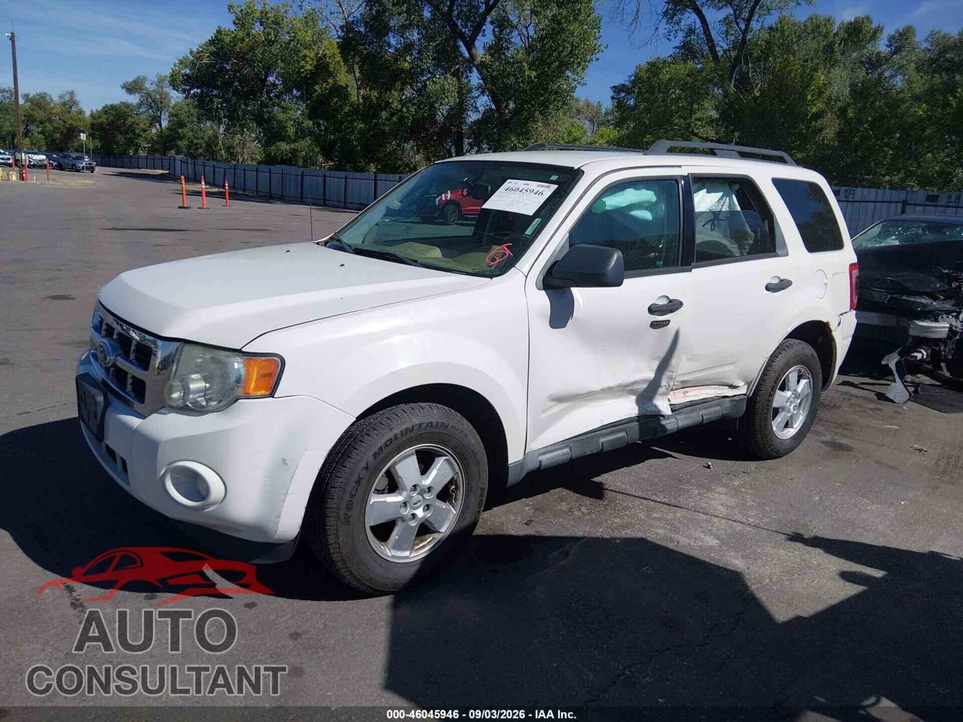 FORD ESCAPE 2012 - 1FMCU9D79CKB20025