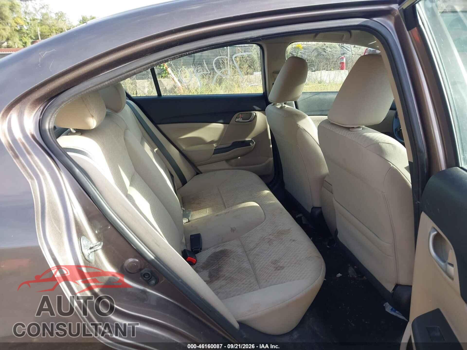 HONDA CIVIC 2014 - 2HGFB2F51EH507240