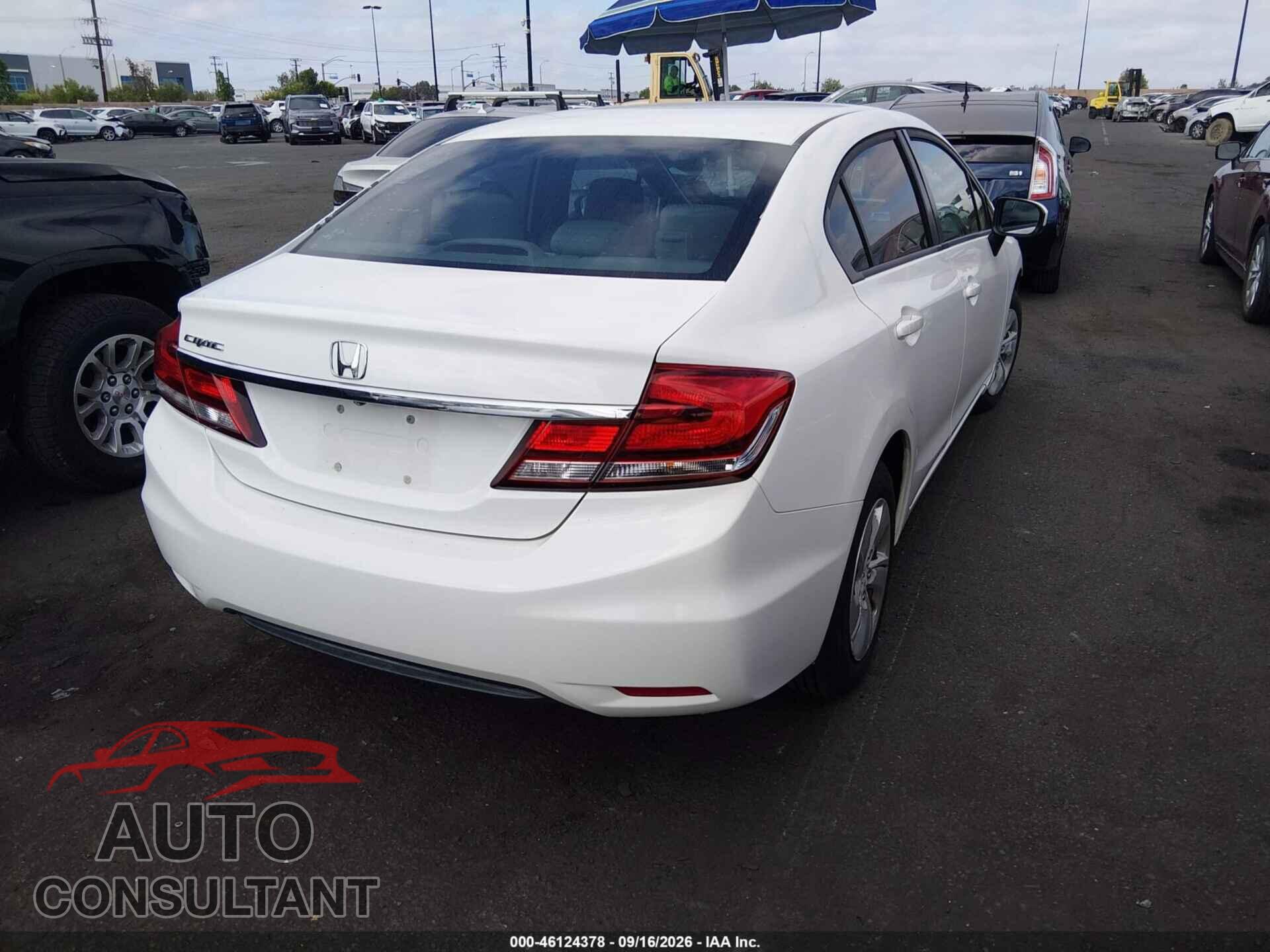 HONDA CIVIC 2015 - 19XFB2F51FE225773
