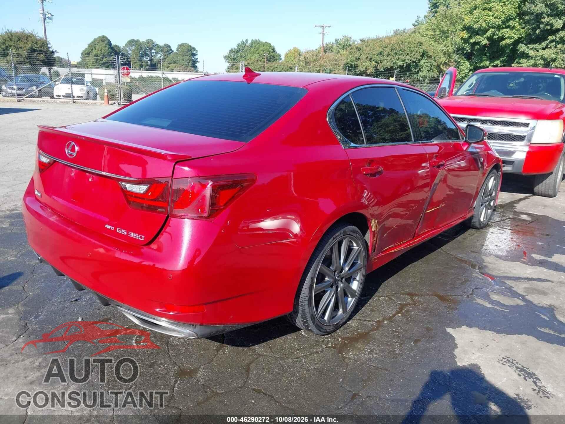 LEXUS GS 350 2013 - JTHCE1BL0D5014984