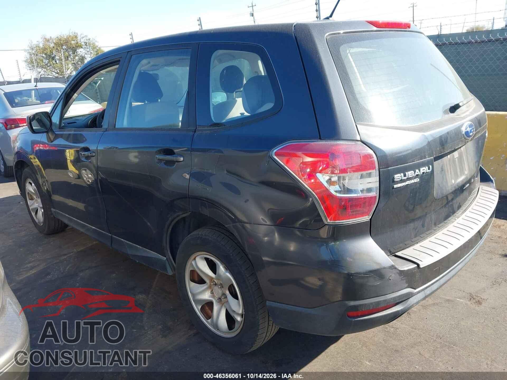 SUBARU FORESTER 2014 - JF2SJAAC4EH433383