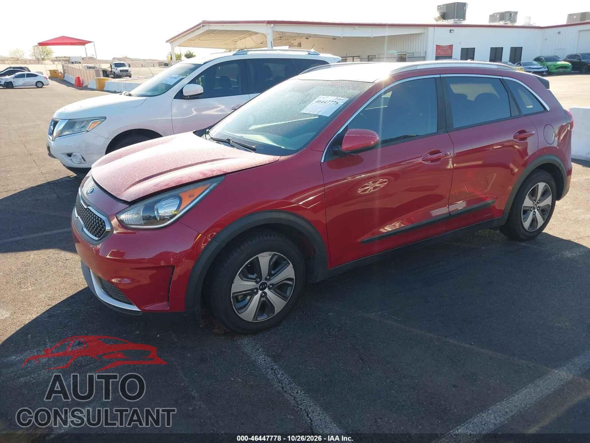 KIA NIRO 2017 - KNDCB3LC7H5083598