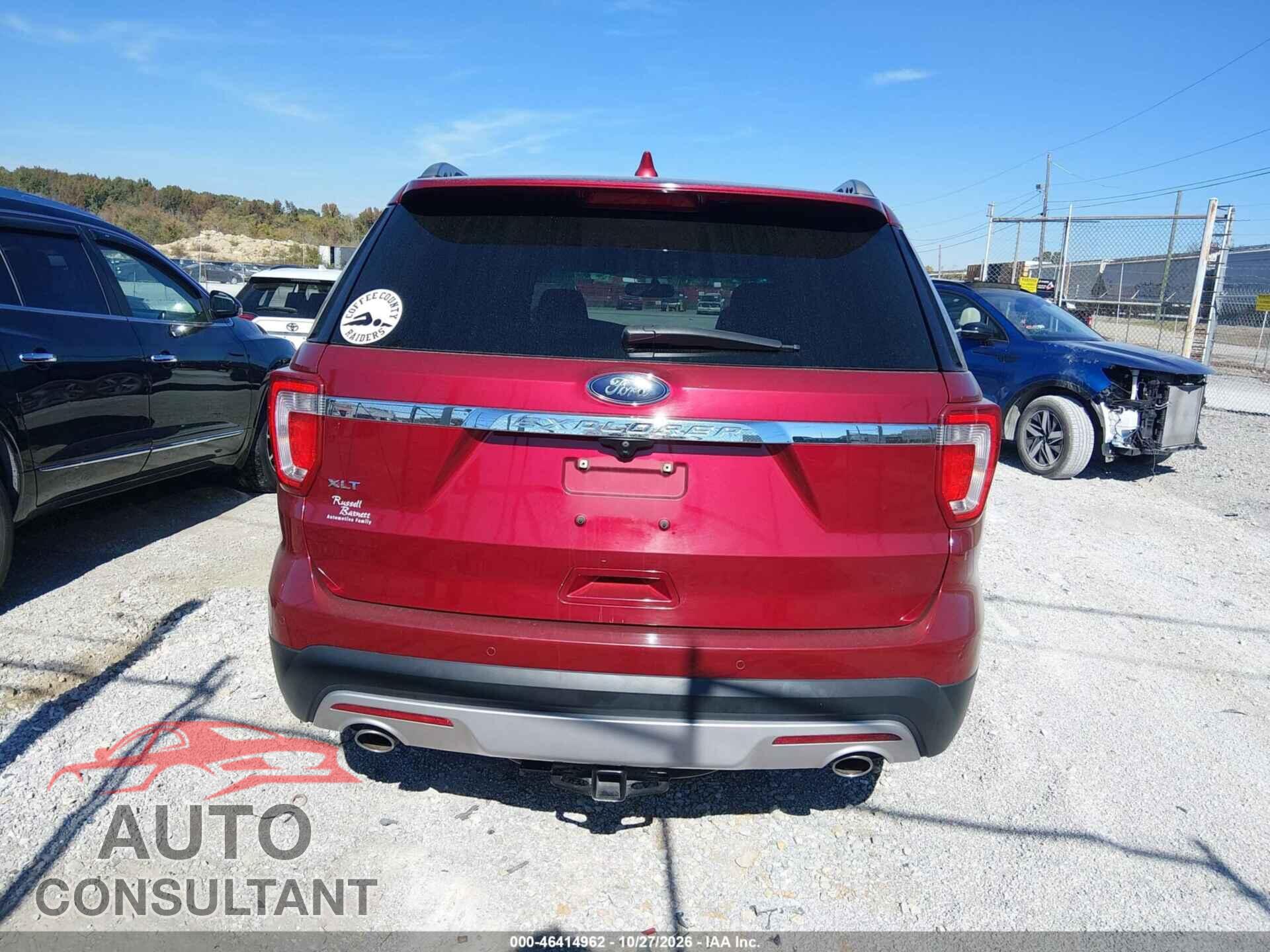 FORD EXPLORER 2017 - 1FM5K7D87HGA32905