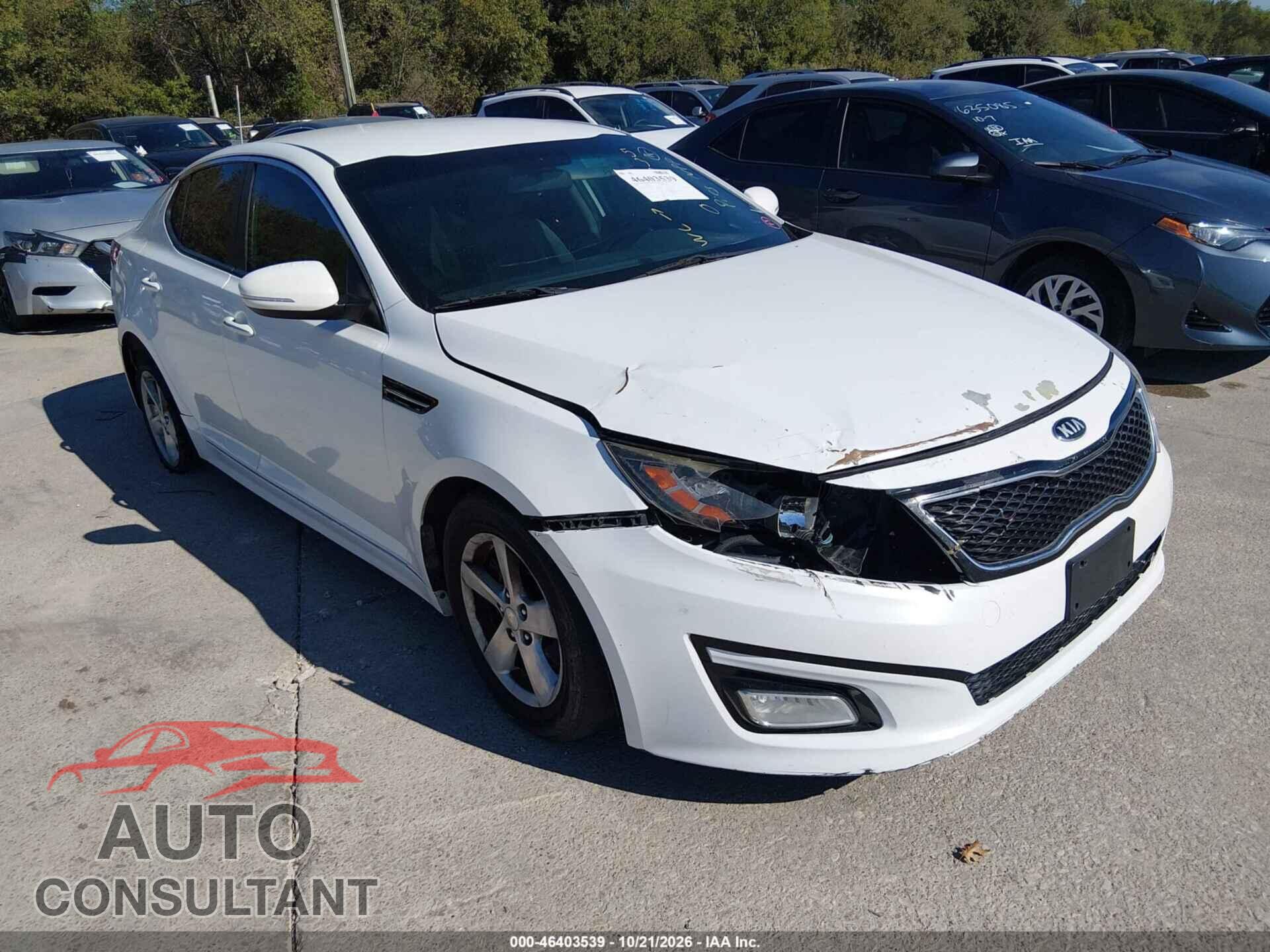 KIA OPTIMA 2015 - KNAGM4A71F5532520