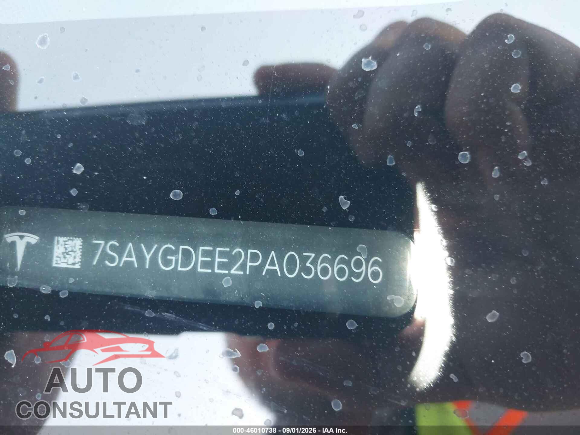TESLA MODEL Y 2023 - 7SAYGDEE2PA036696