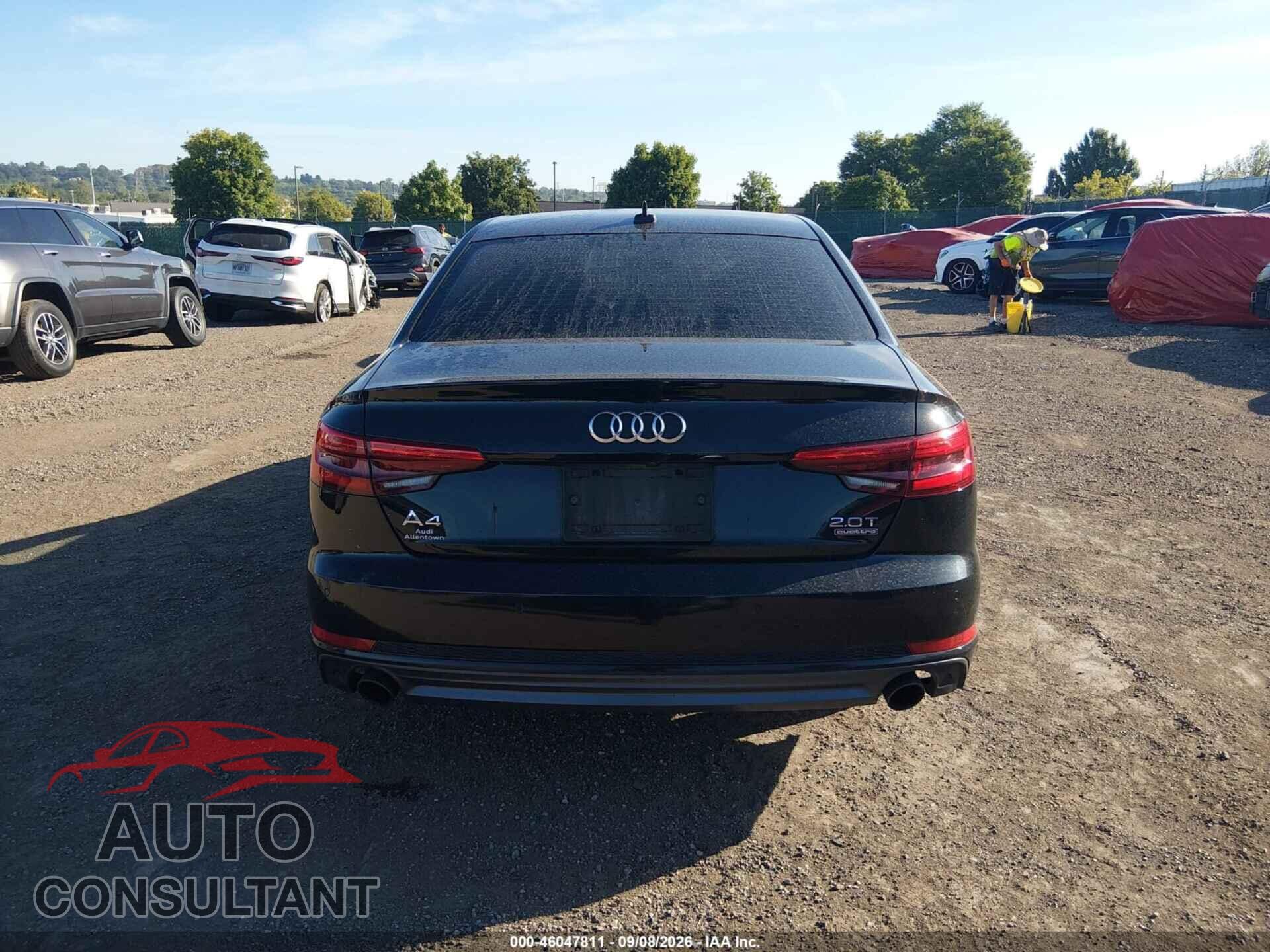 AUDI A4 2017 - WAUENAF45HN015855