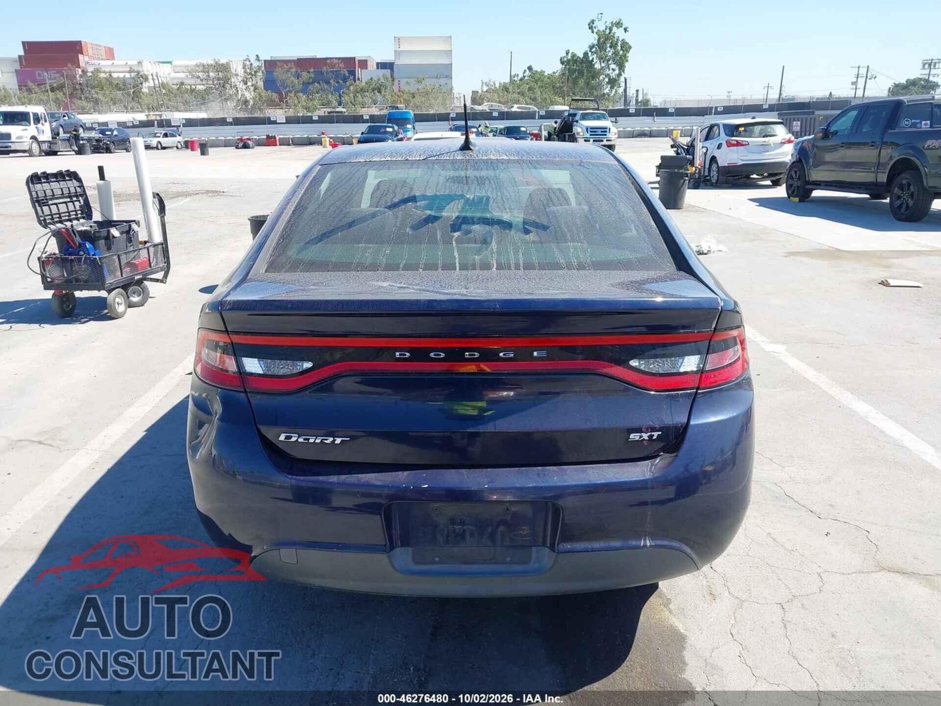 DODGE DART 2015 - 1C3CDFBB2FD187072