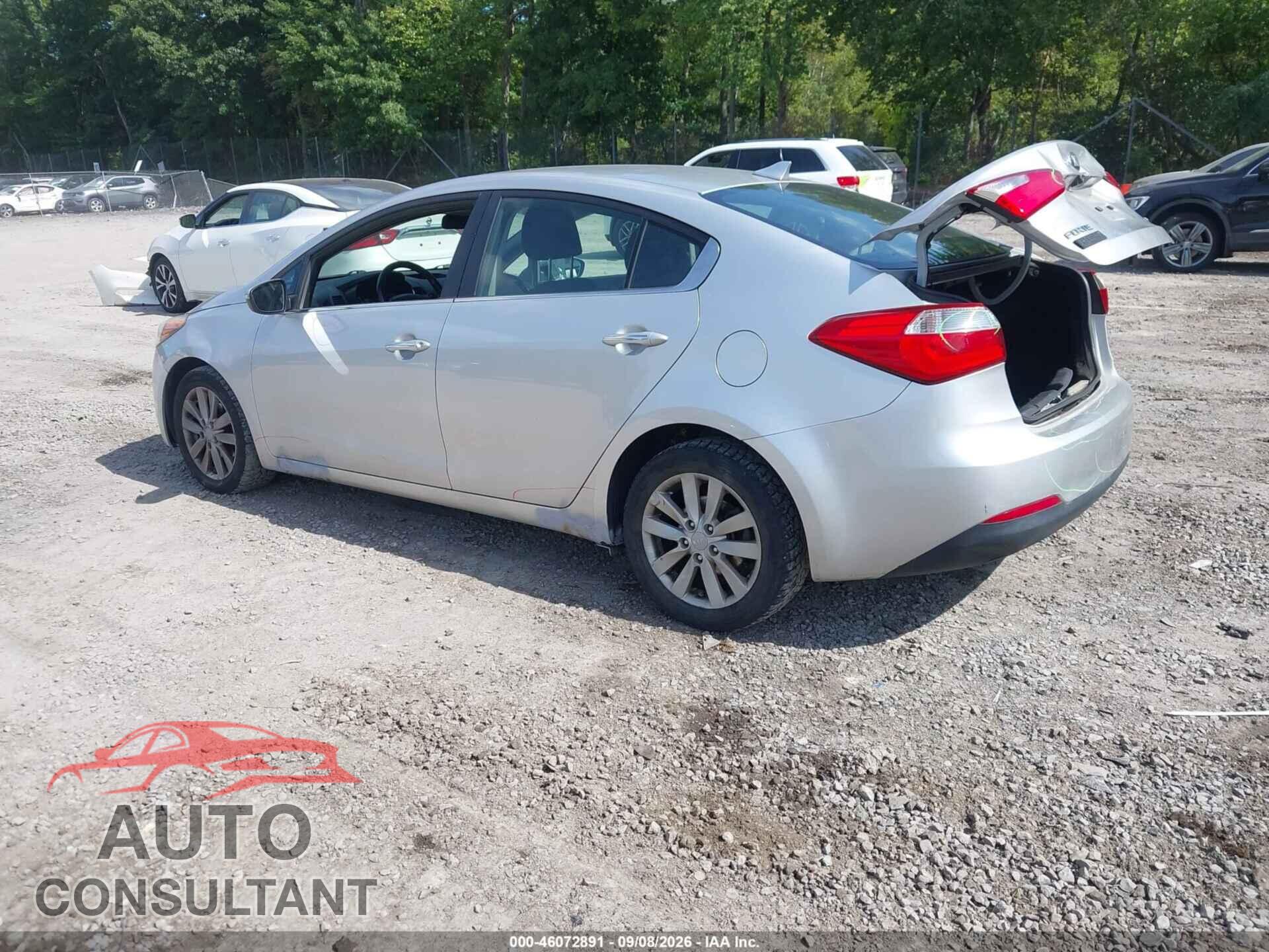 KIA FORTE 2014 - KNAFX4A82E5062475