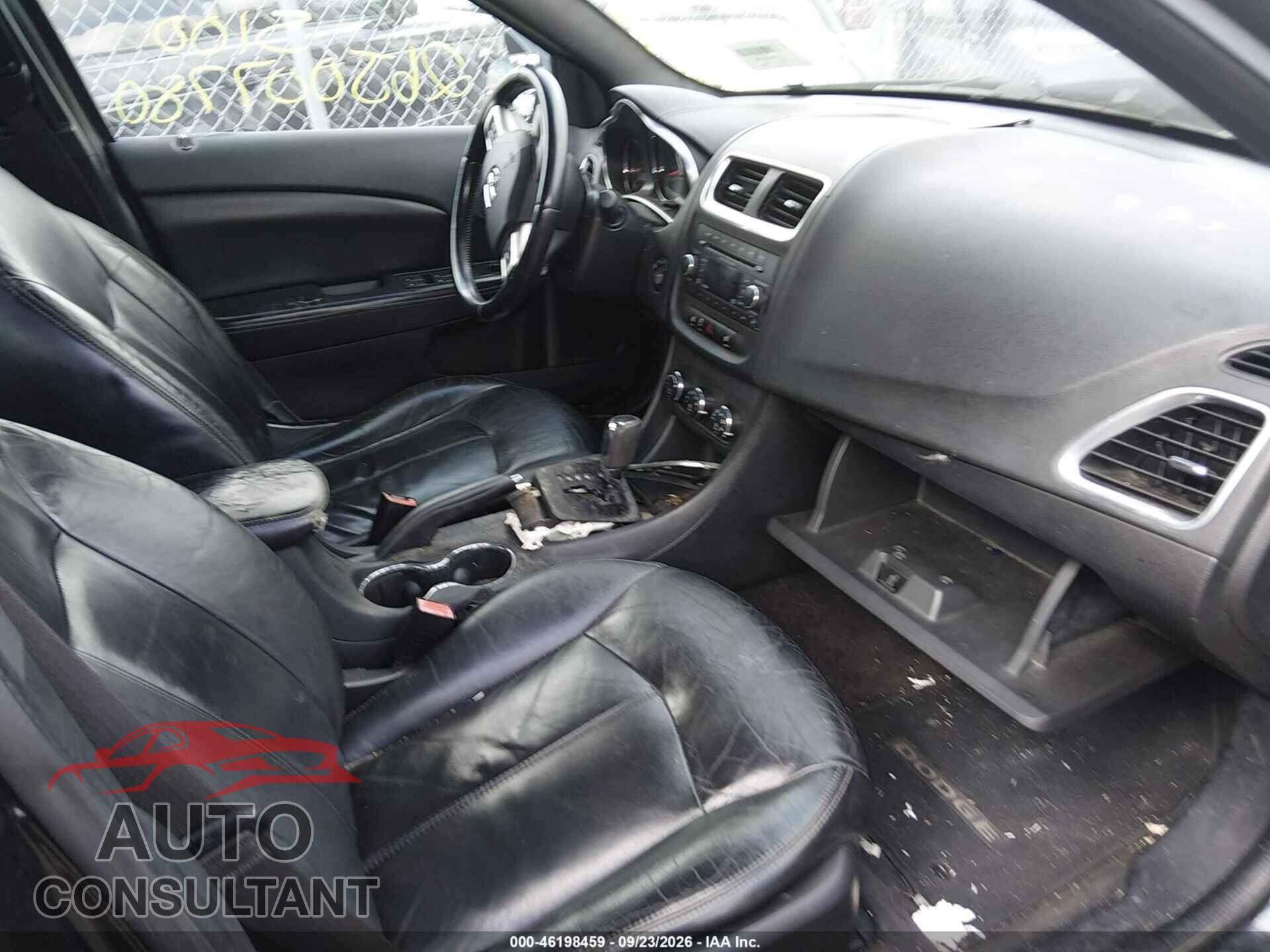 DODGE AVENGER 2013 - 1C3CDZCG5DN746343