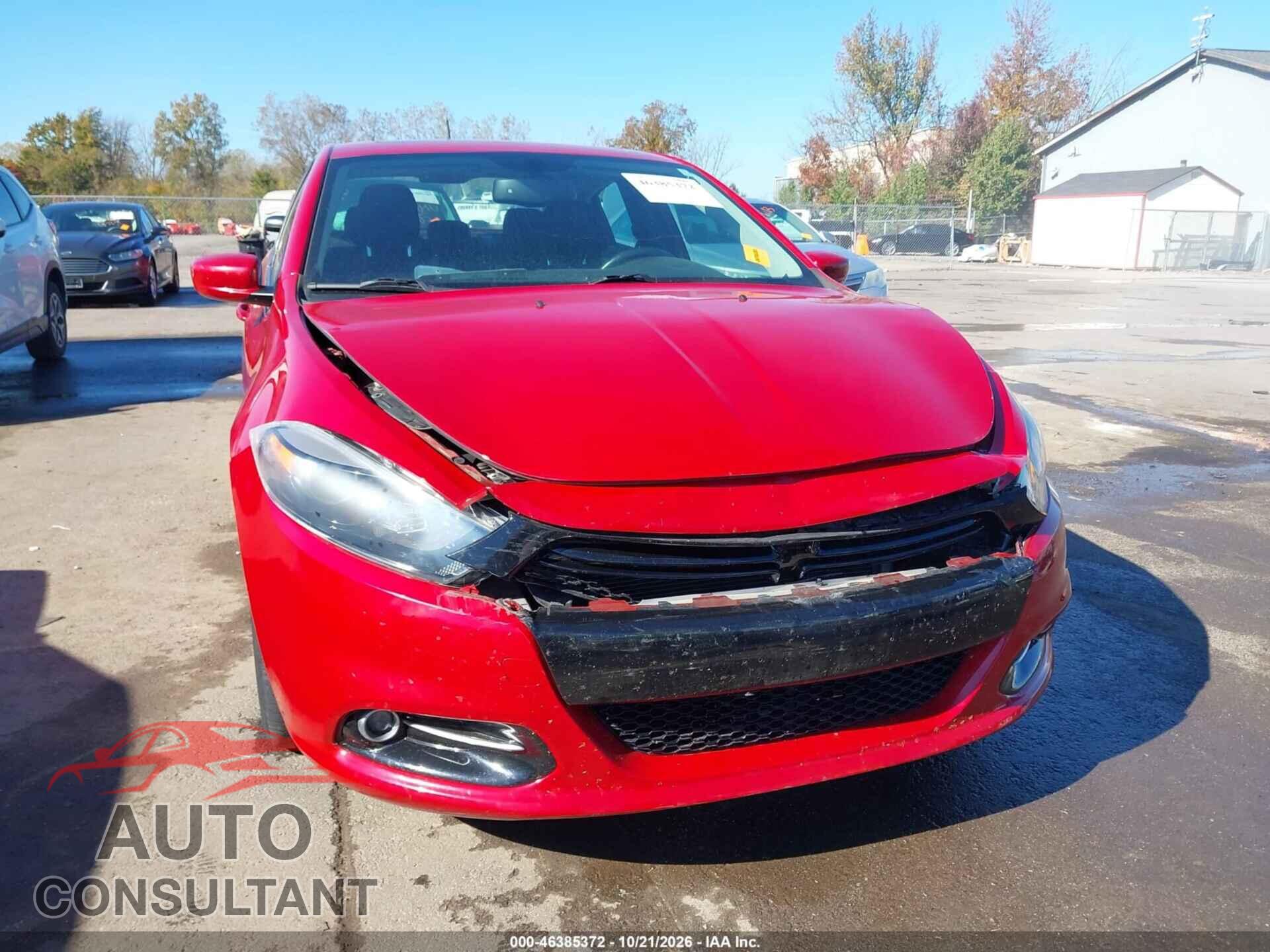DODGE DART 2013 - 1C3CDFBA1DD341050