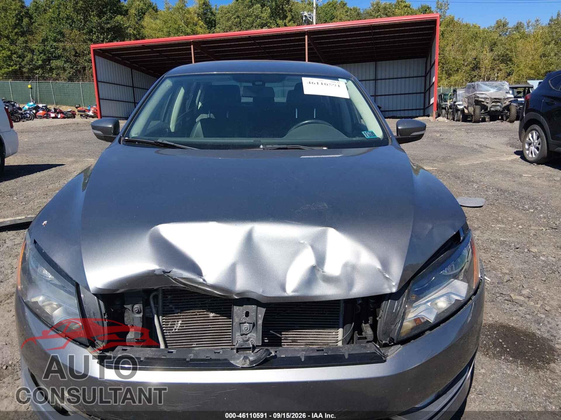 VOLKSWAGEN PASSAT 2015 - 1VWAT7A31FC089241