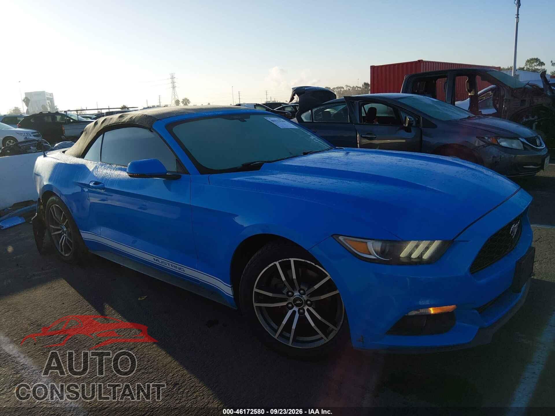 FORD MUSTANG 2017 - 1FATP8UH8H5310599