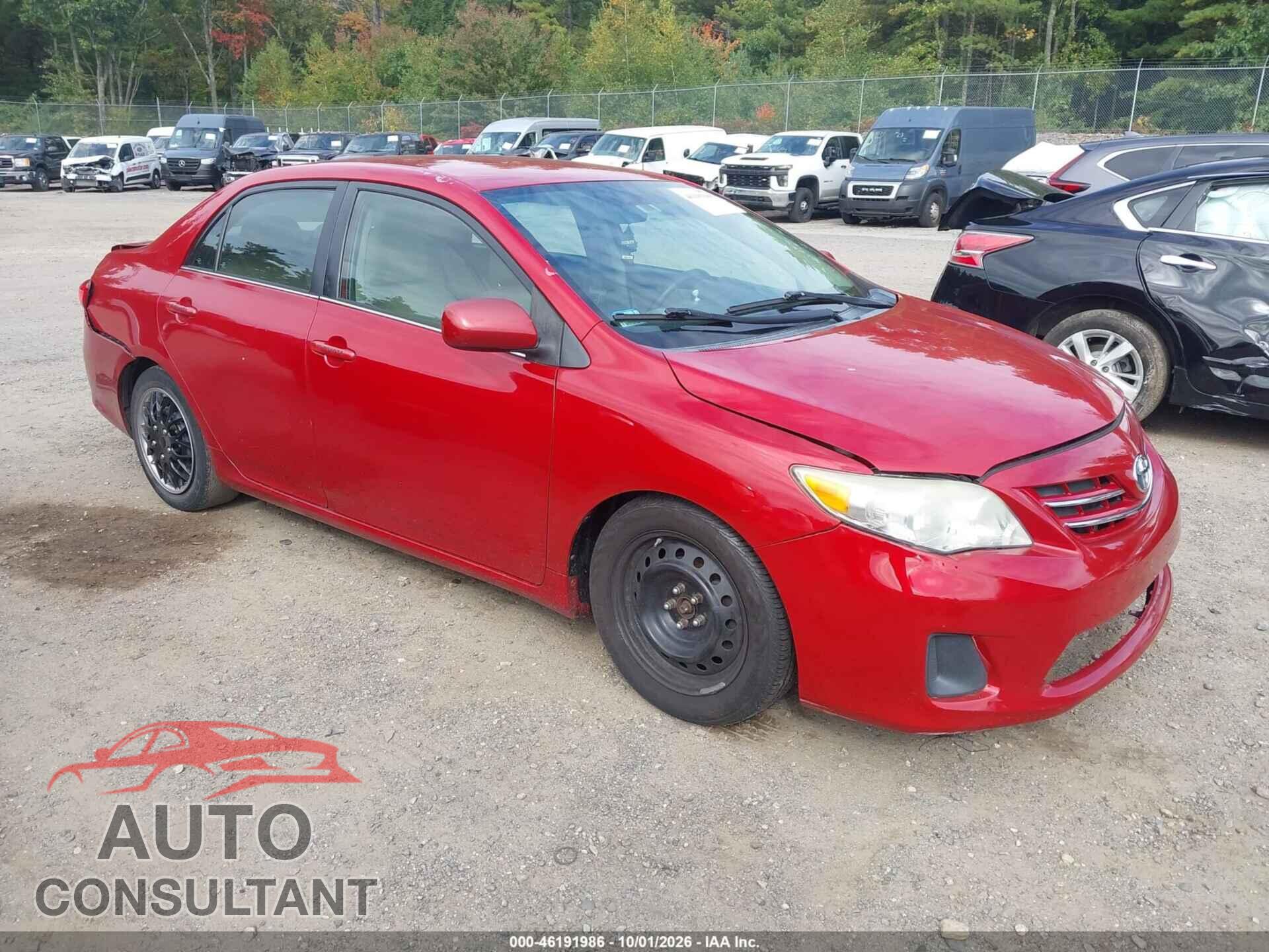 TOYOTA COROLLA 2013 - 2T1BU4EE6DC027708