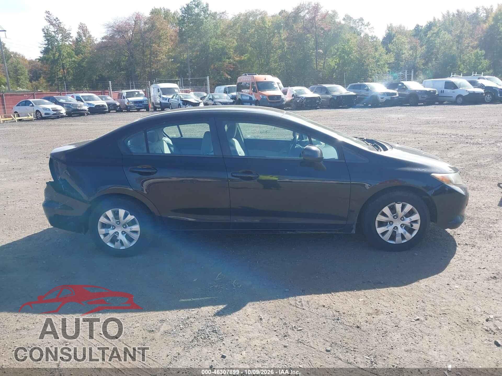 HONDA CIVIC 2012 - 2HGFB2F55CH312240