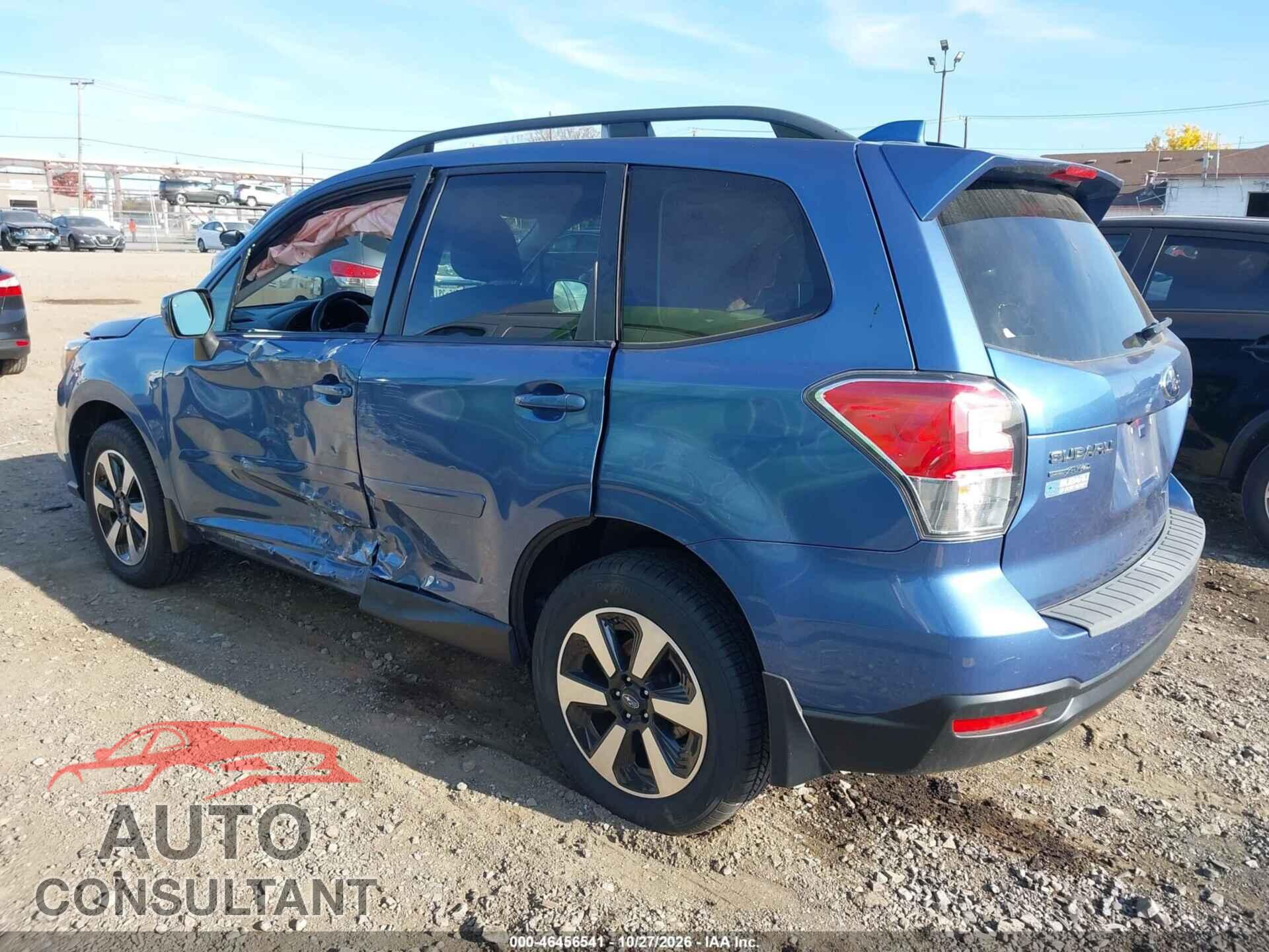 SUBARU FORESTER 2017 - JF2SJAGC2HH451490