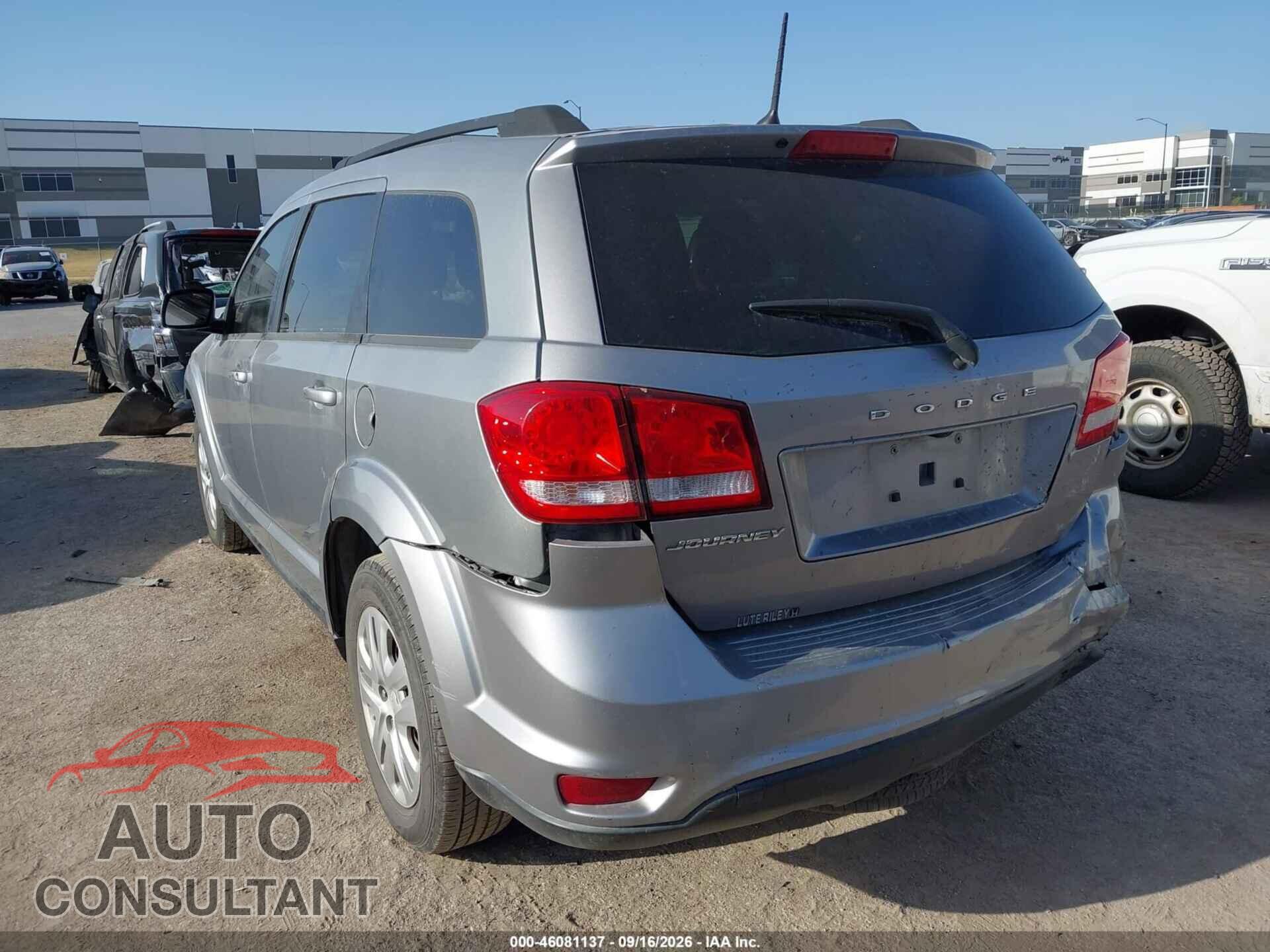 DODGE JOURNEY 2019 - 3C4PDCBB1KT816109