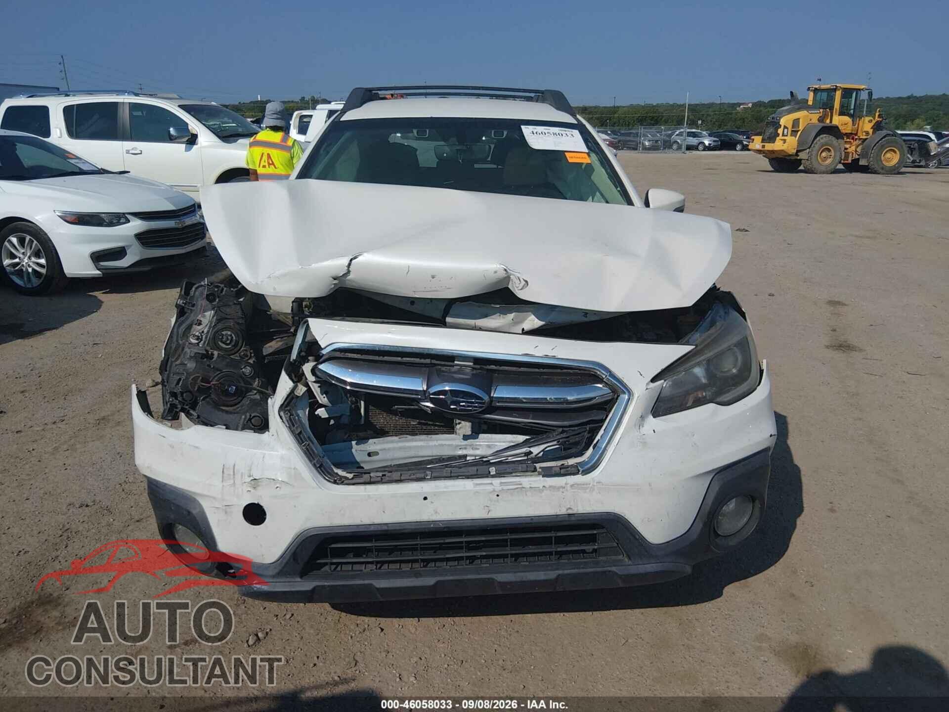 SUBARU OUTBACK 2019 - 4S4BSAFC6K3361045