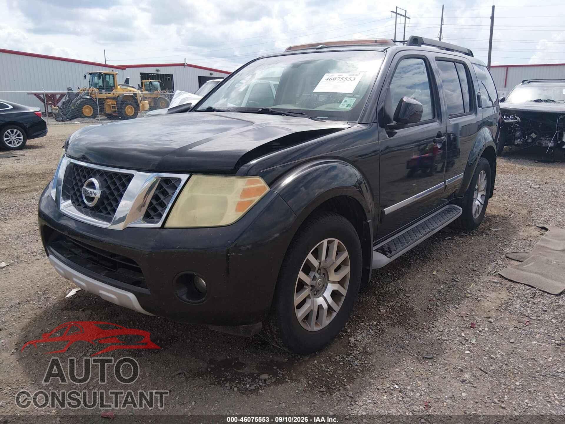 NISSAN PATHFINDER 2010 - 5N1AR1NN0AC619861