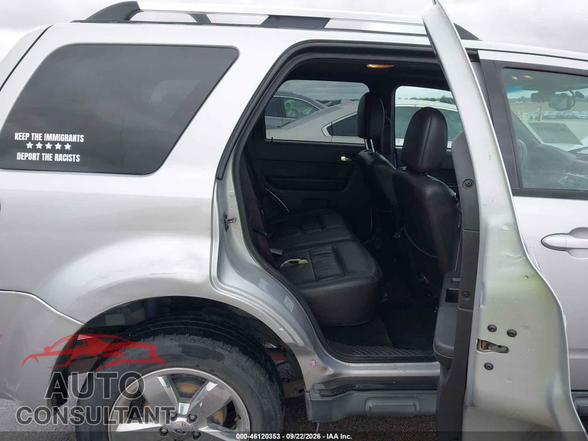 FORD ESCAPE 2012 - 1FMCU9EG3CKC44449
