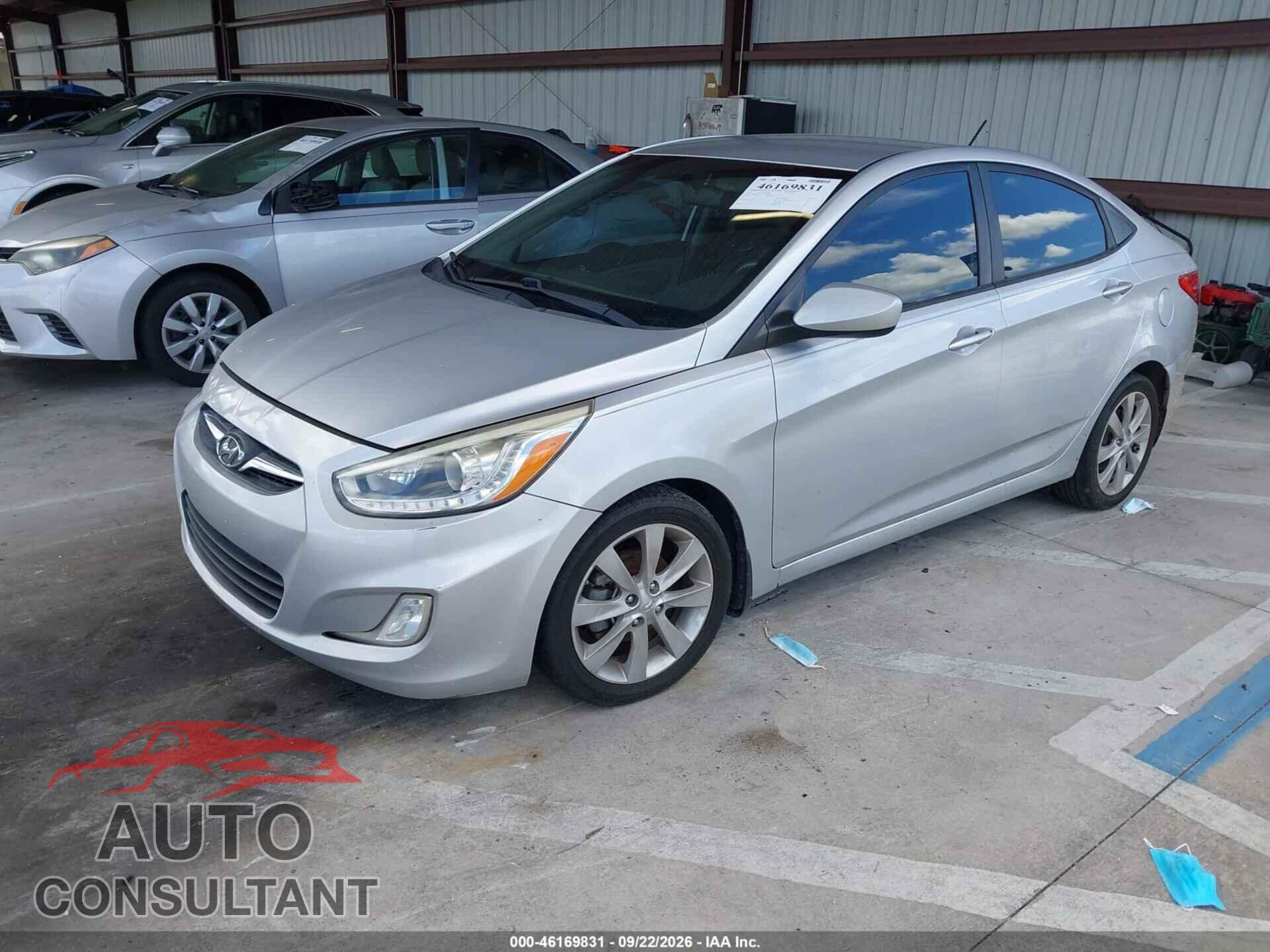 HYUNDAI ACCENT 2014 - KMHCU4AE8EU620030
