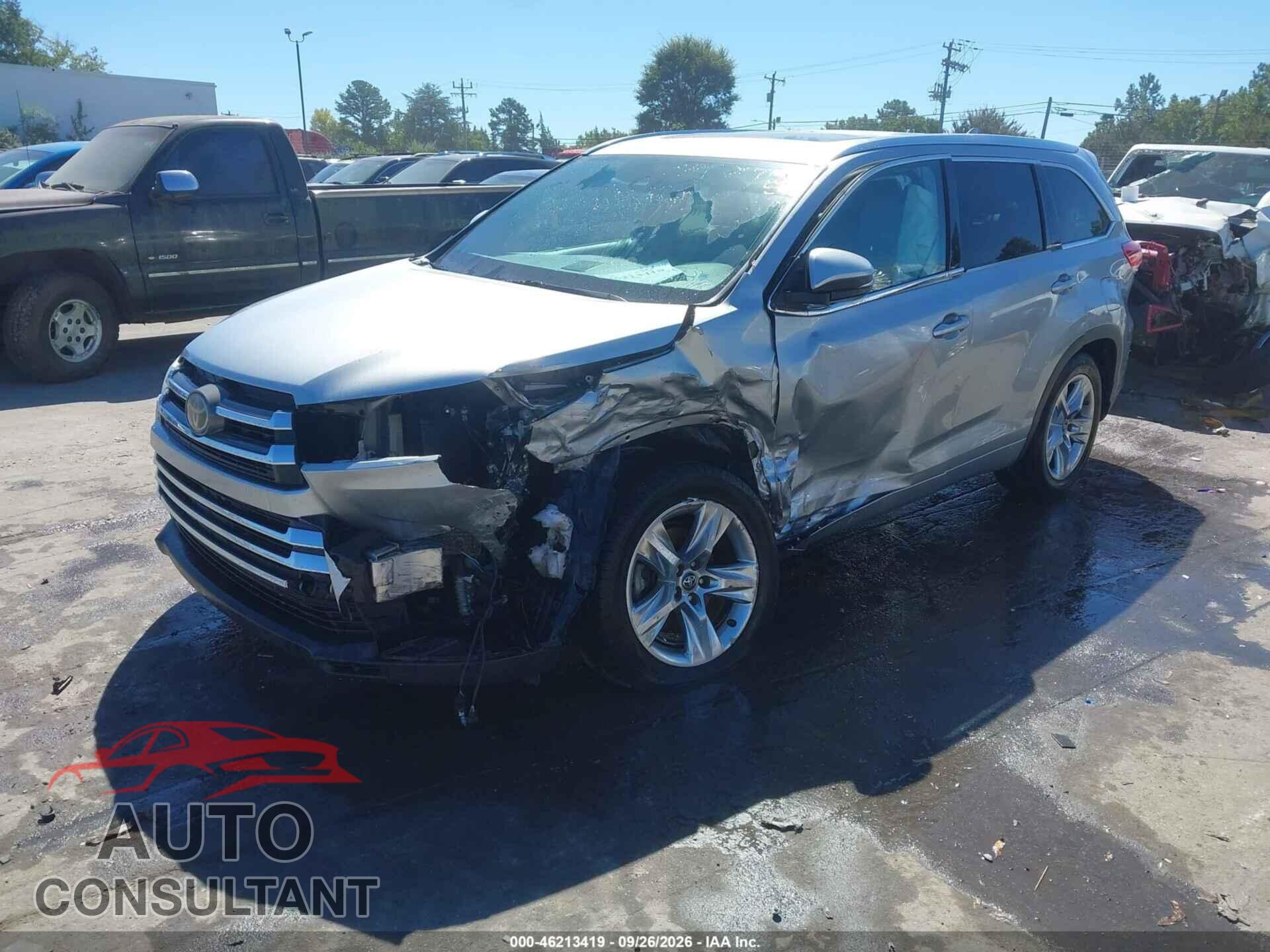 TOYOTA HIGHLANDER 2017 - 5TDYZRFH0HS232777