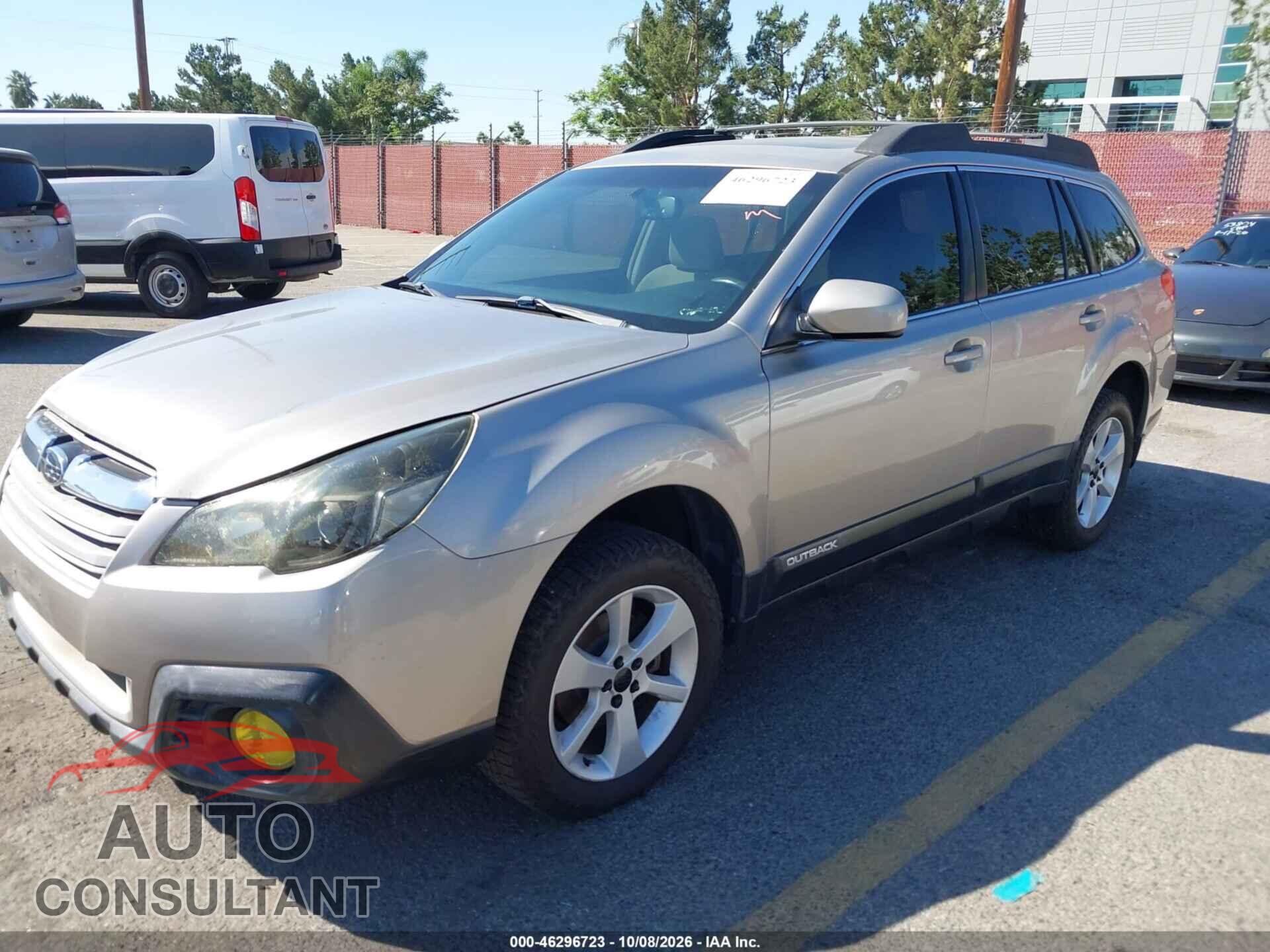 SUBARU OUTBACK 2014 - 4S4BRCDC5E3253482