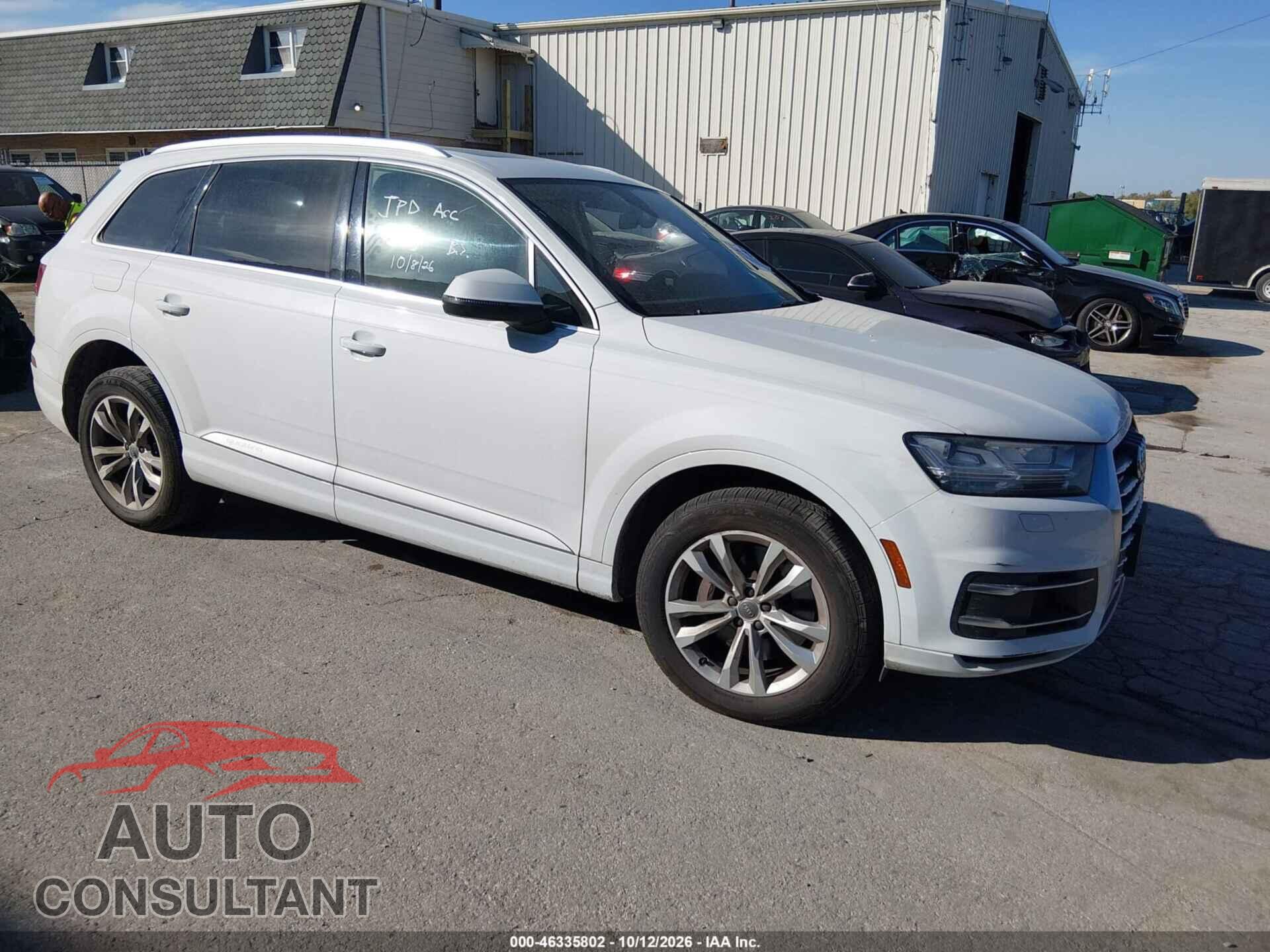 AUDI Q7 2017 - WA1LAAF77HD009524