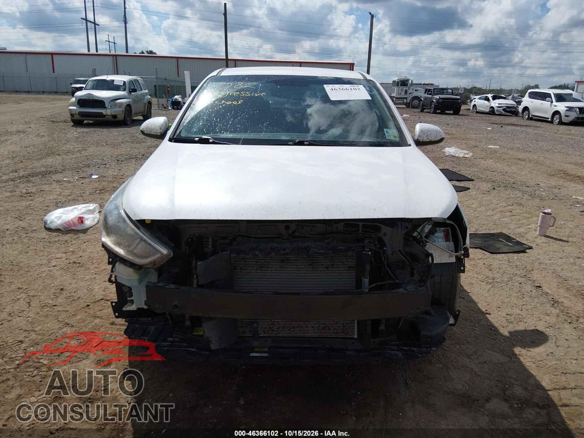 HYUNDAI ACCENT 2022 - 3KPC24A68NE159350