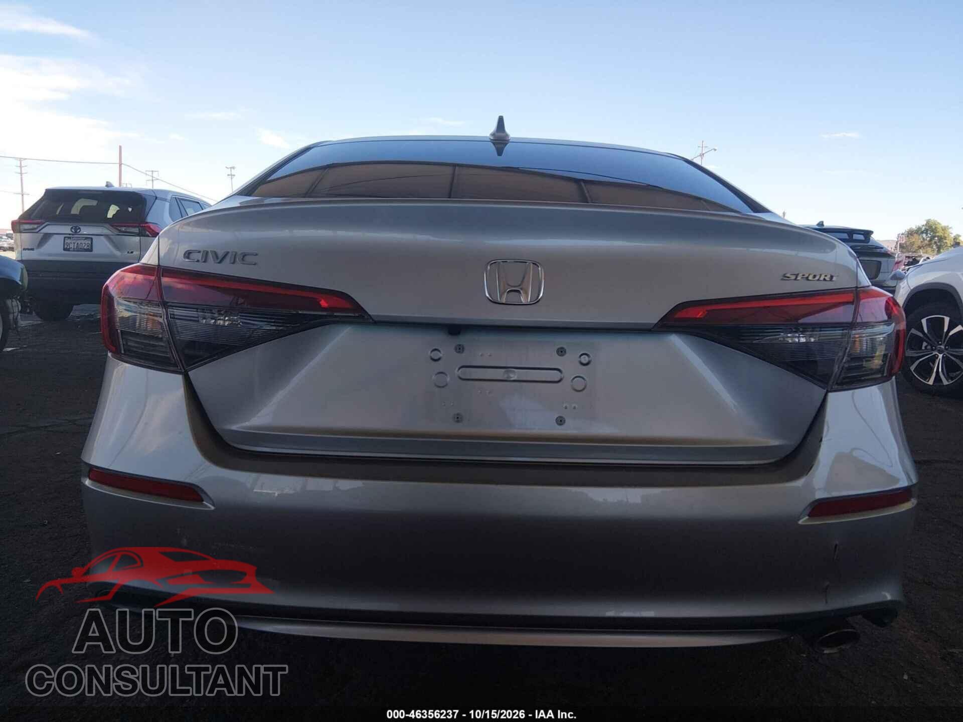 HONDA CIVIC 2023 - 2HGFE2F58PH557675