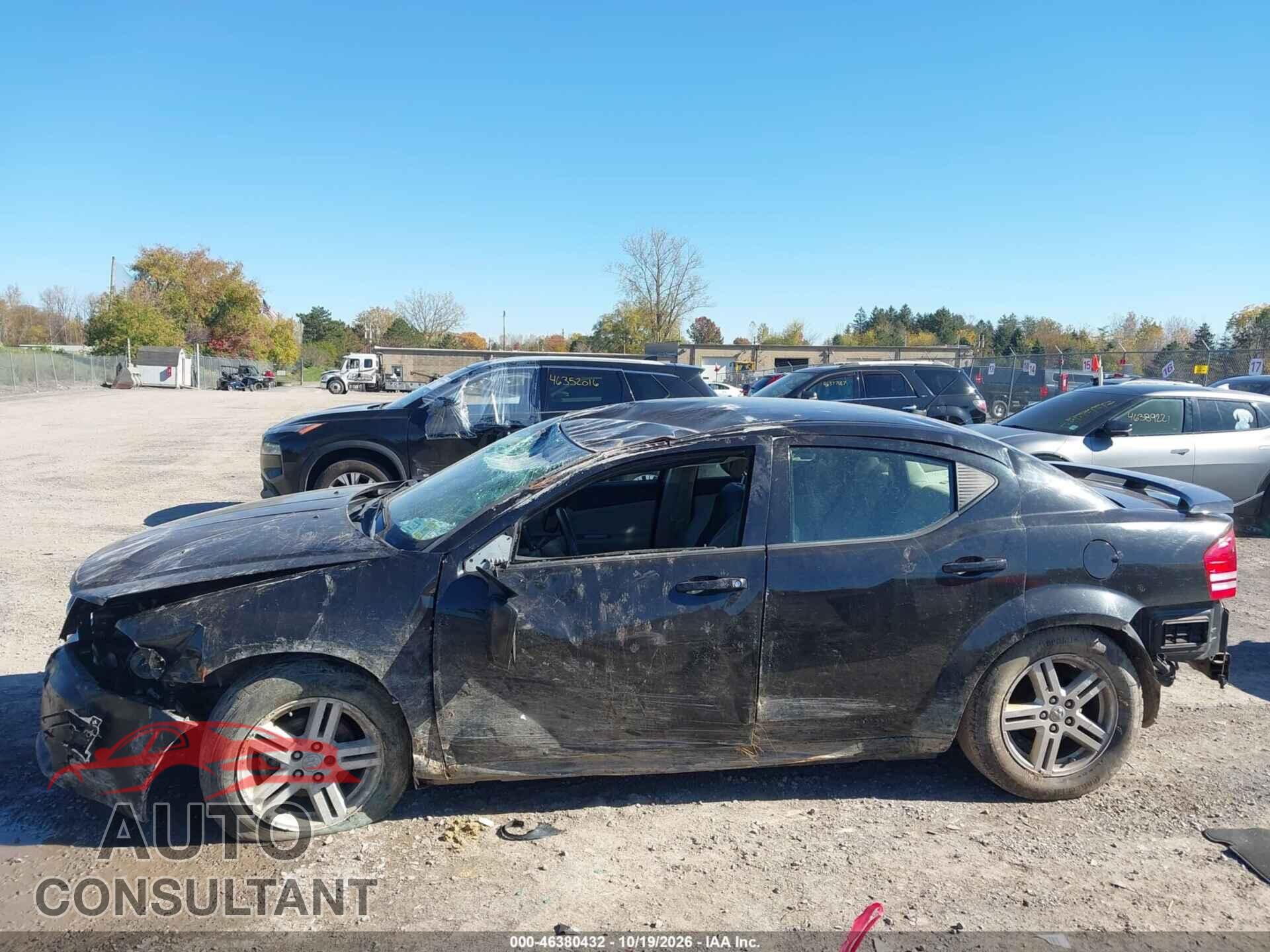 DODGE AVENGER 2010 - 1B3CC5FB8AN211057