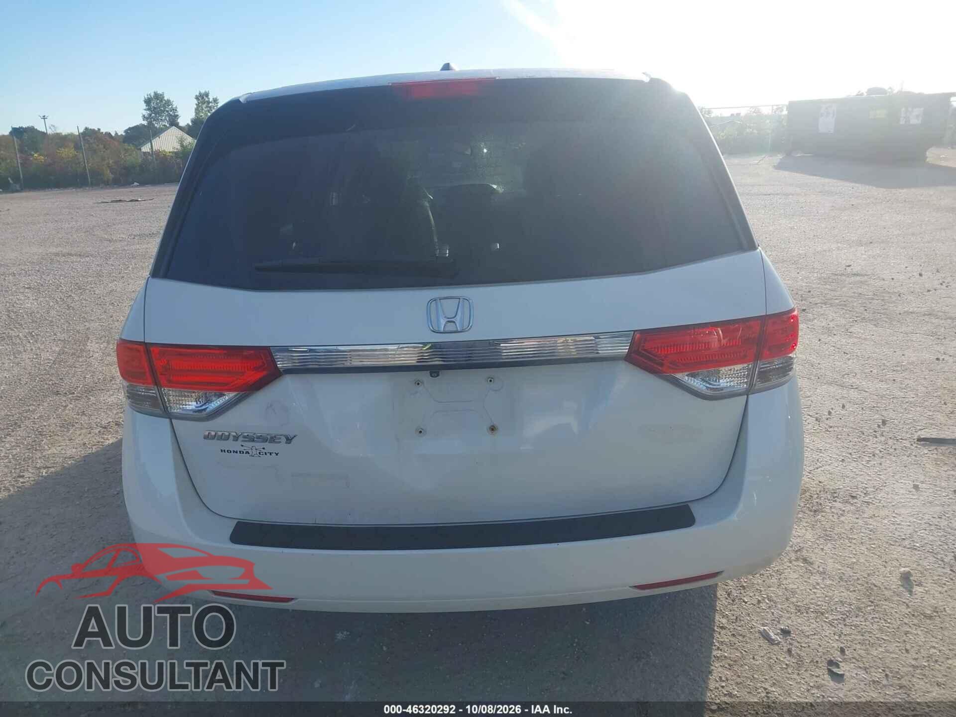 HONDA ODYSSEY 2015 - 5FNRL5H63FB006065