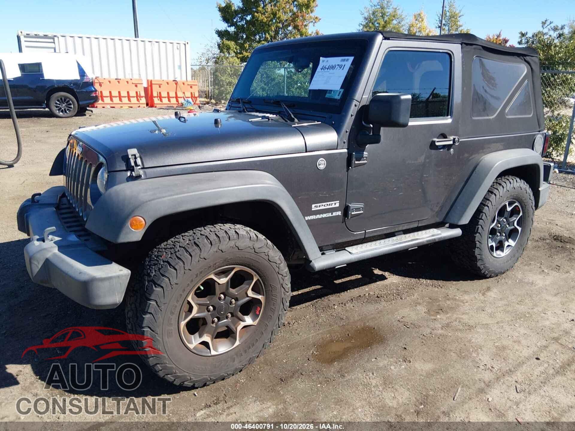 JEEP WRANGLER 2016 - 1C4AJWAG9GL344242