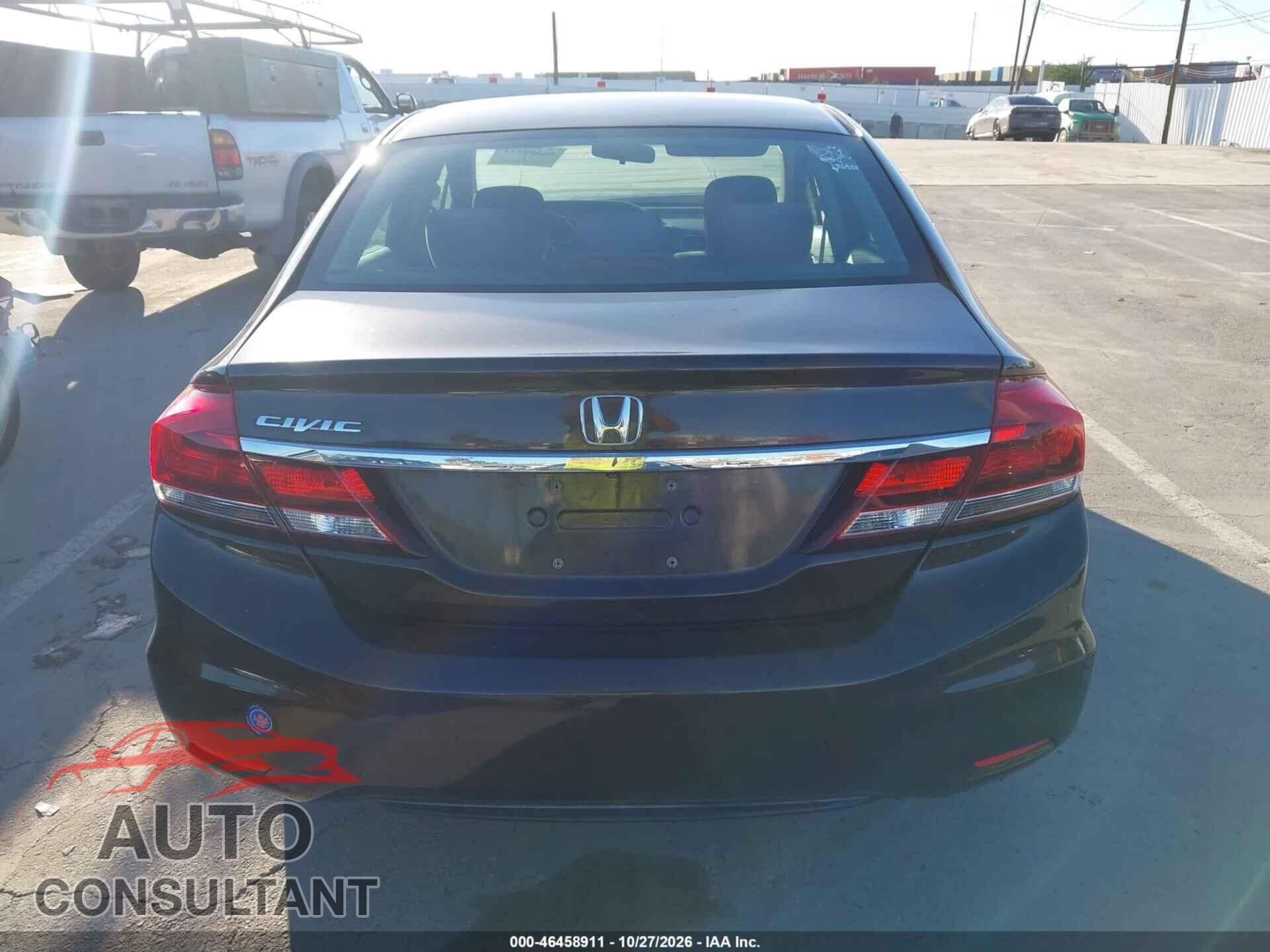 HONDA CIVIC 2013 - 2HGFB2F50DH517630