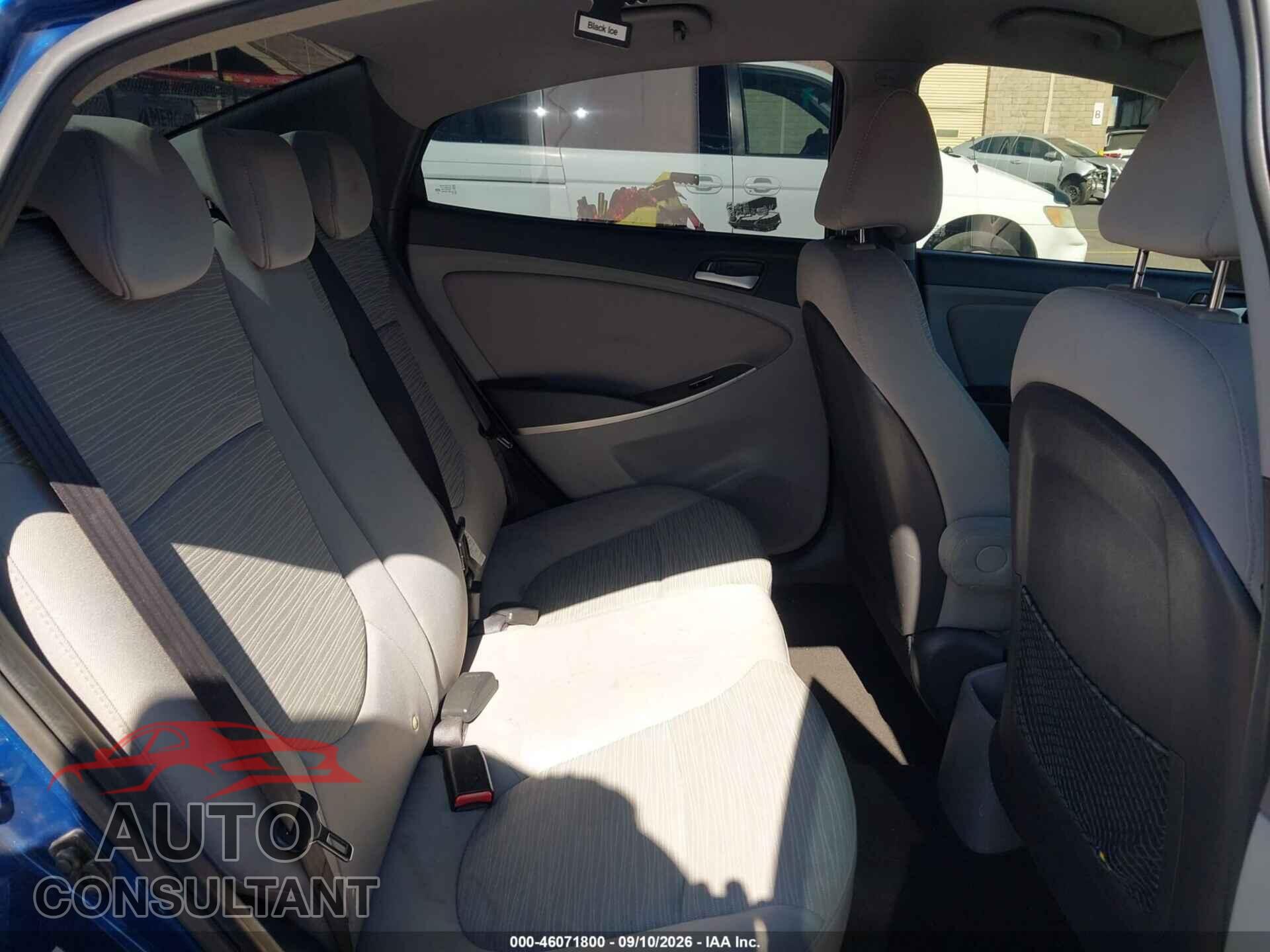 HYUNDAI ACCENT 2016 - KMHCT4AE9GU970983