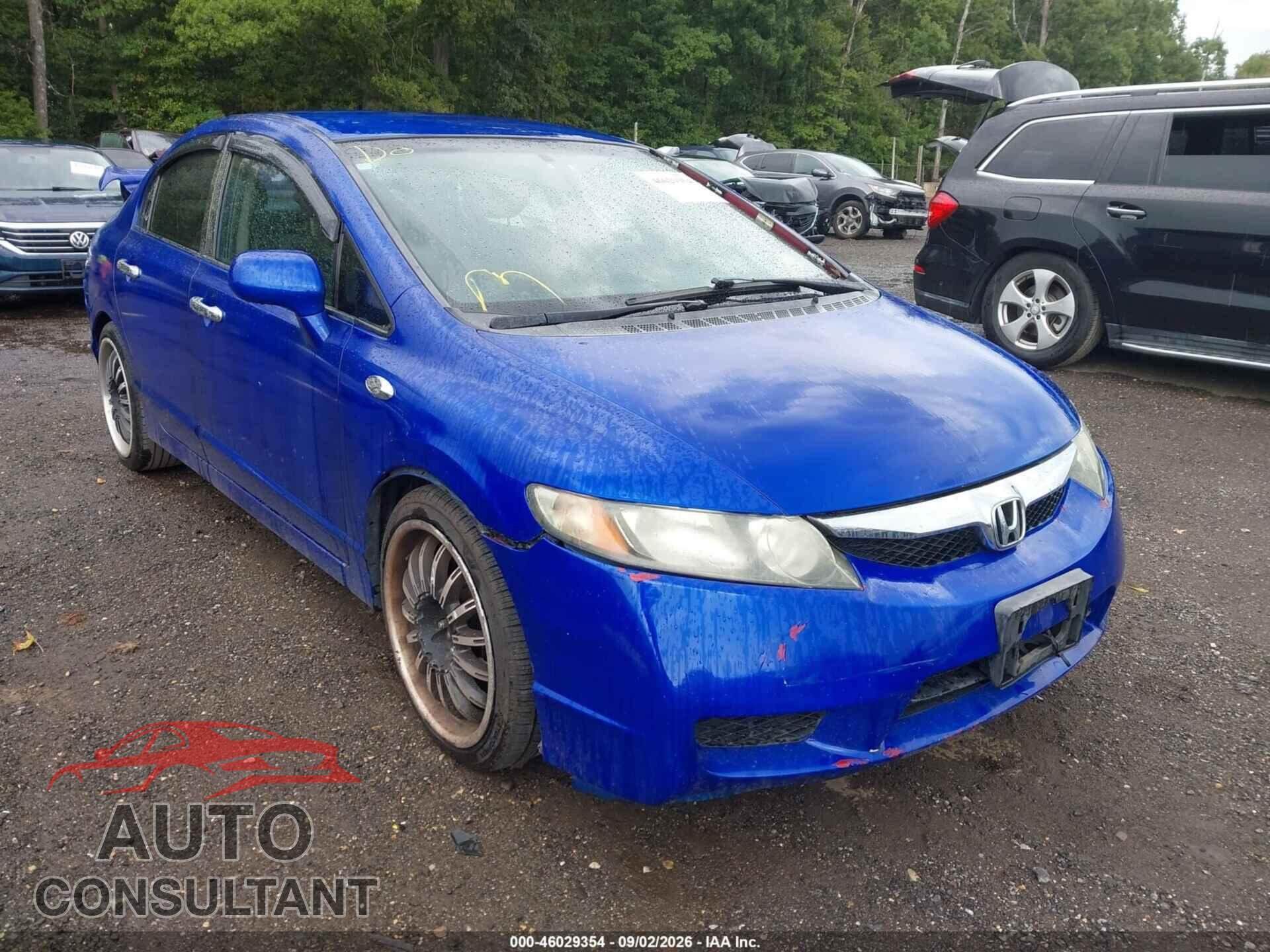 HONDA CIVIC 2010 - 2HGFA1F65AH548244